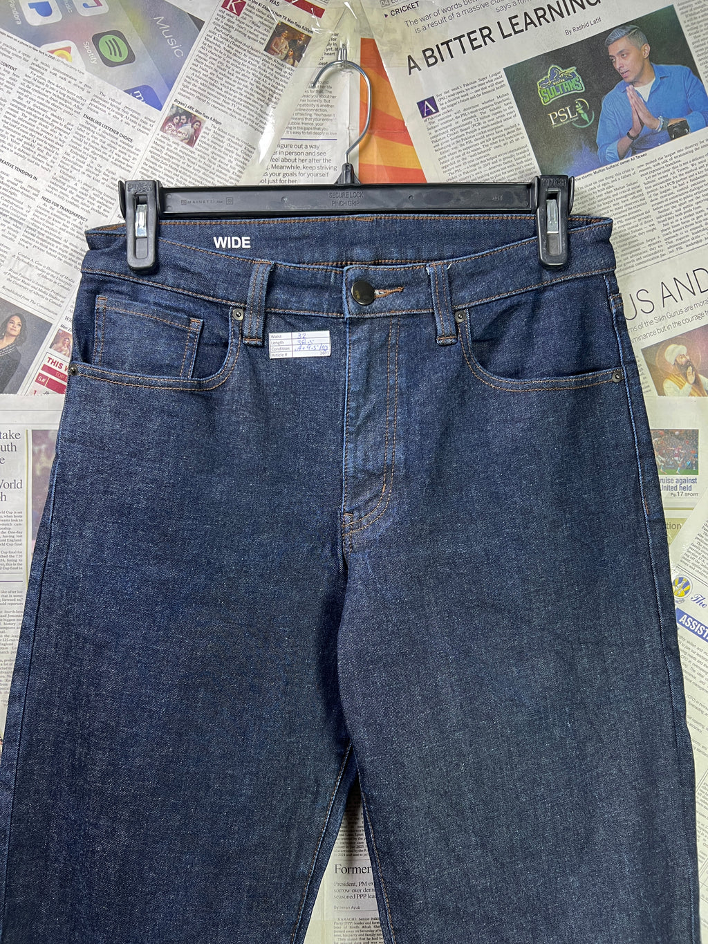 Wide® Waist: 32" | Blue | Loose Fit Denim Pant | 2601 - Genuine Maal