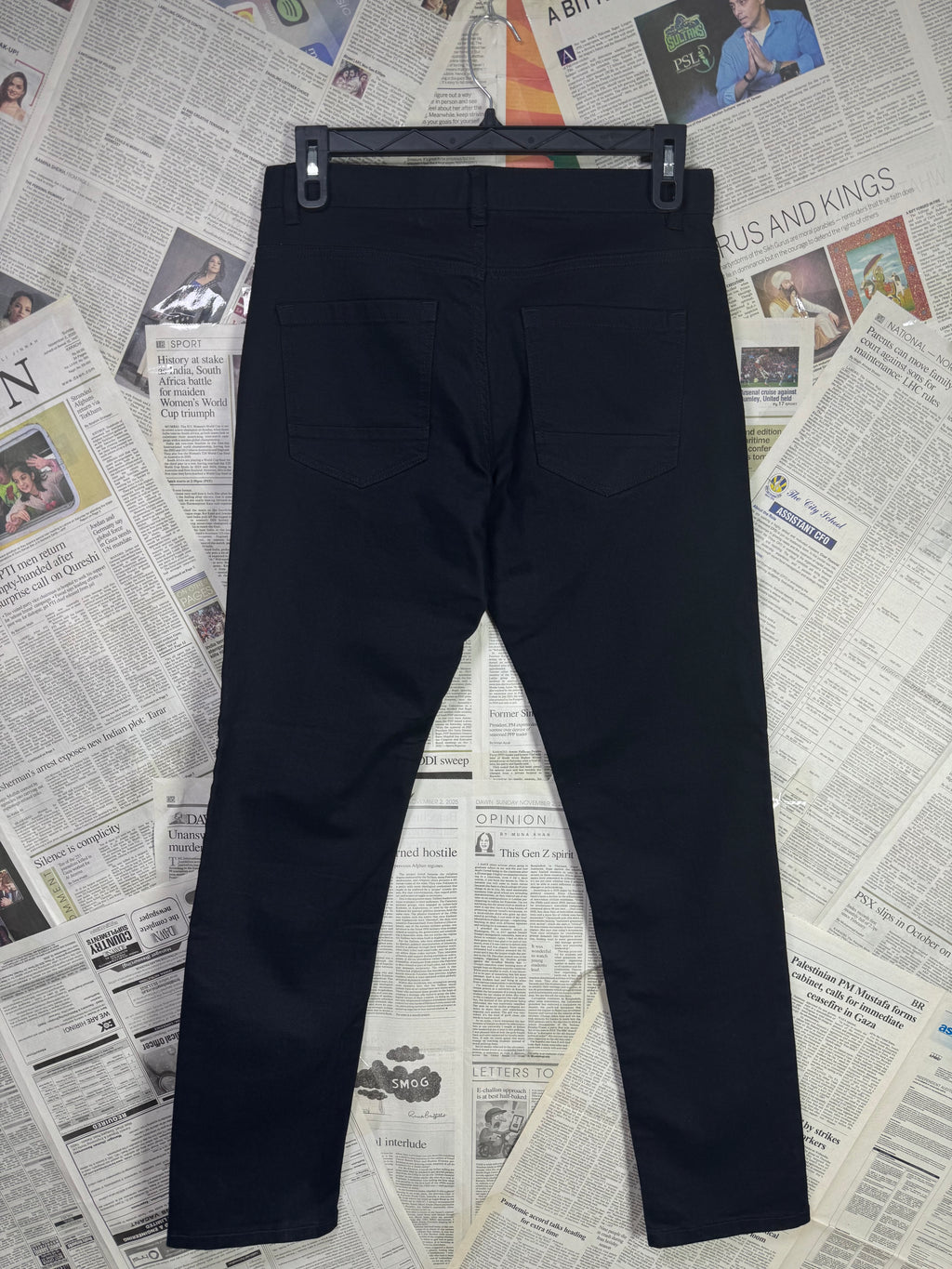 Next® Waist: 32" | Black | Stretch Denim Pant | Fit: Slim | 2651 - Genuine Maal
