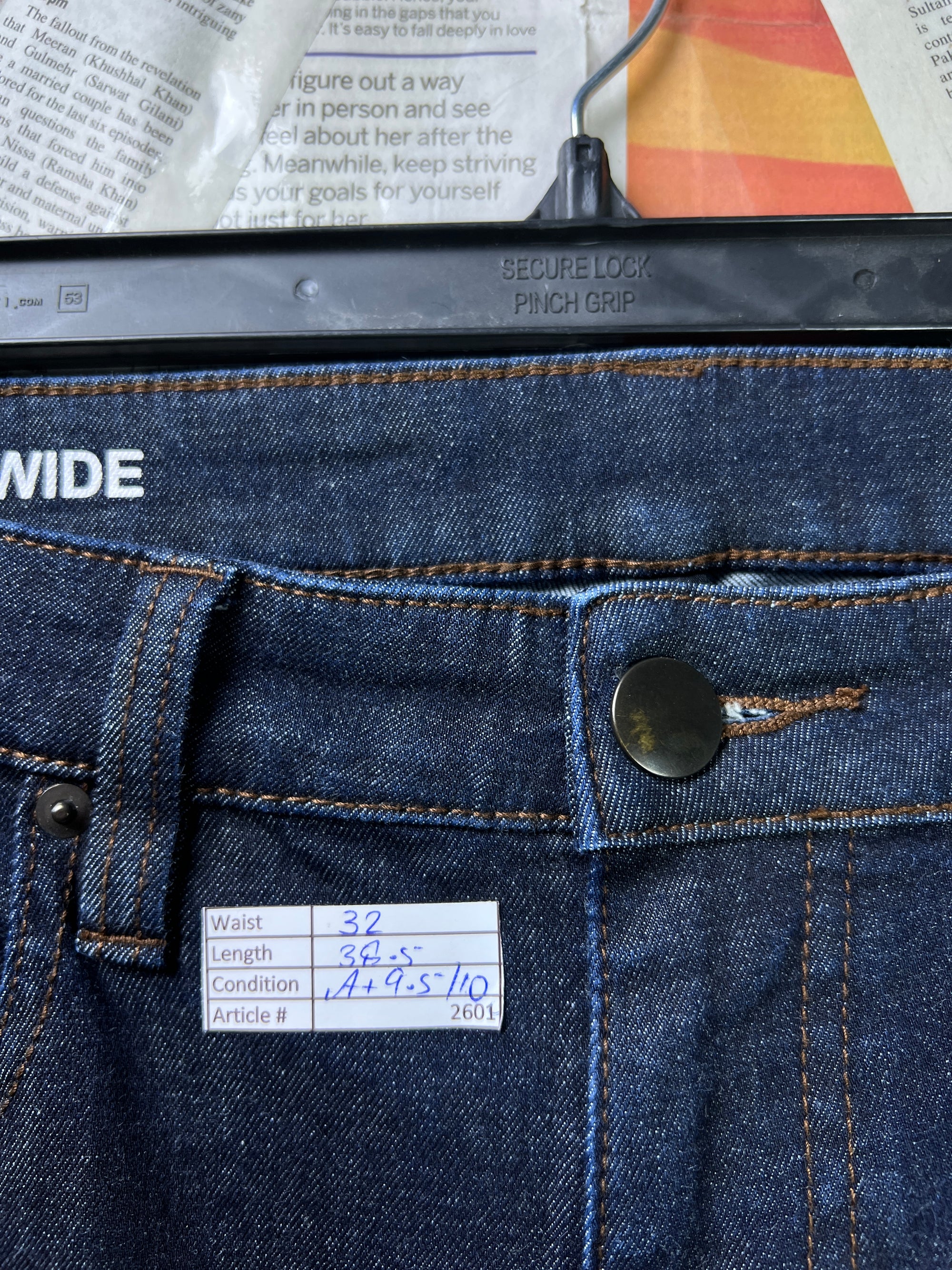 Wide® Waist: 32" | Blue | Loose Fit Denim Pant | 2601 - Genuine Maal