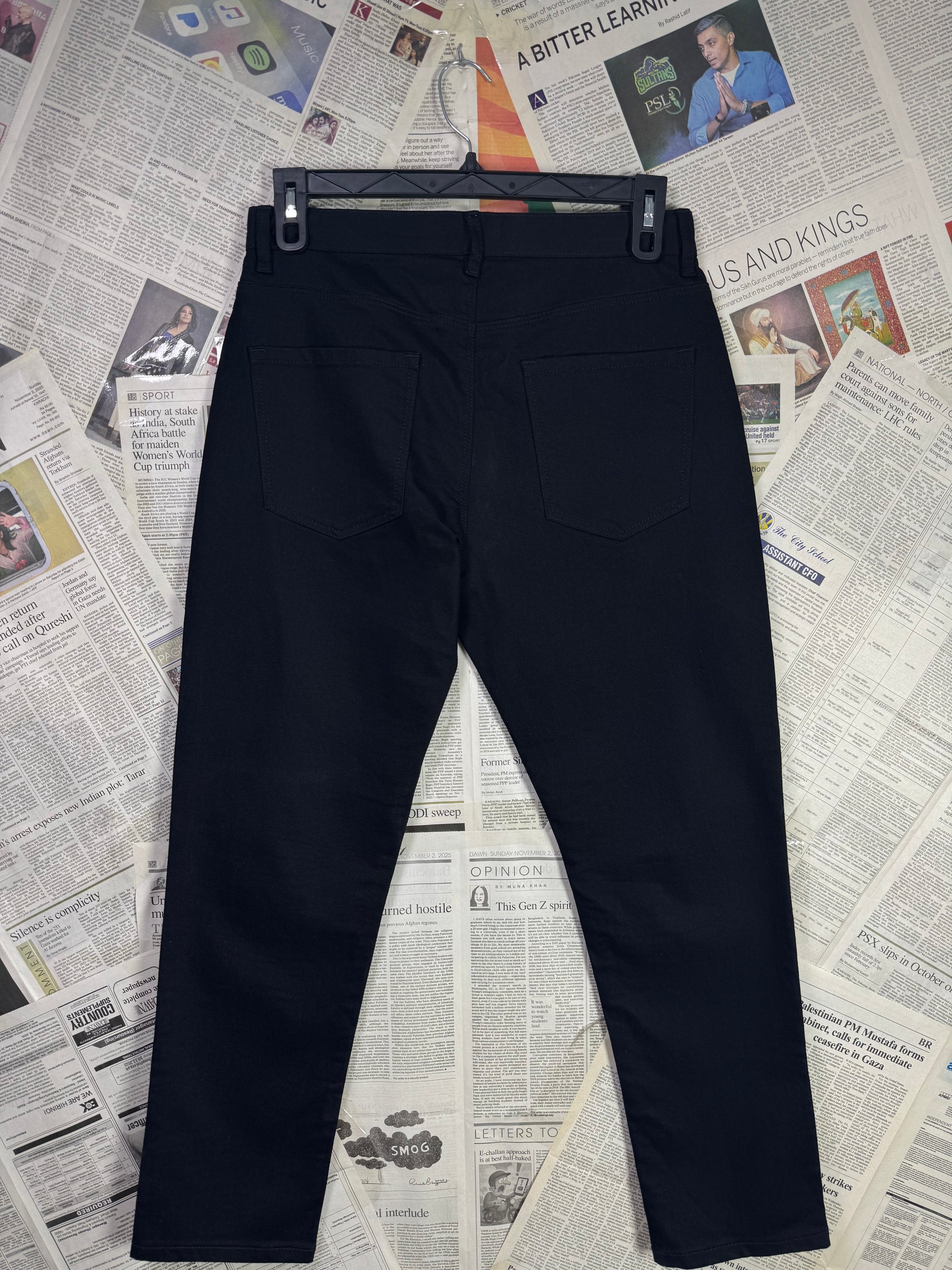 Next® Waist: 32" | Black | Denim Pant | Fit: Slim | 2658 - Genuine Maal