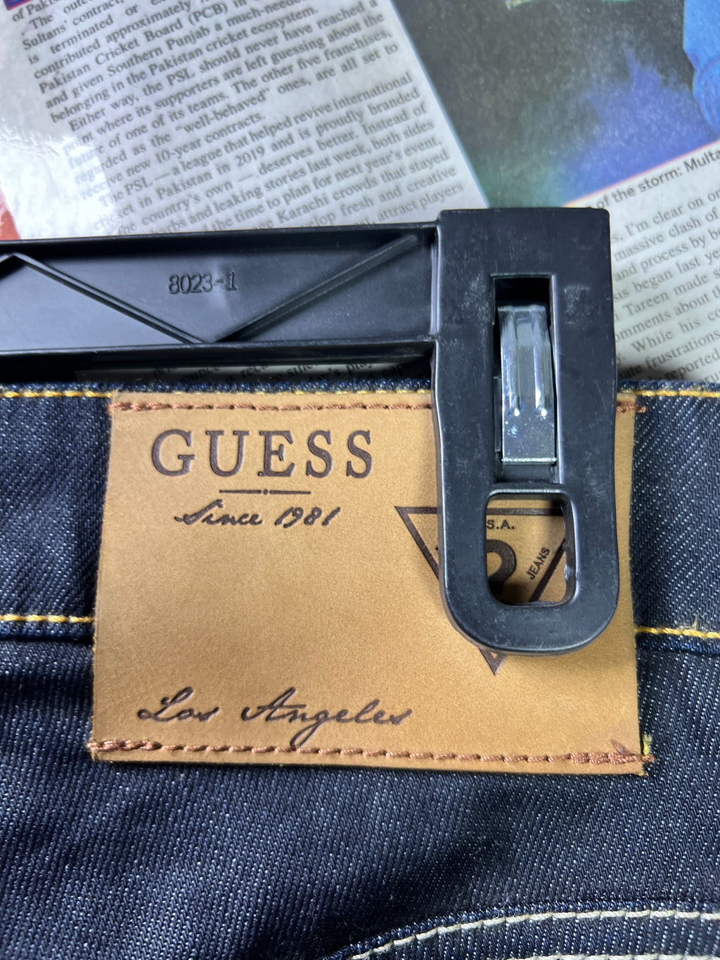 GUESS® Waist: 32" | Blue | Skinny Fit Denim Pant | 2597 - Genuine Maal