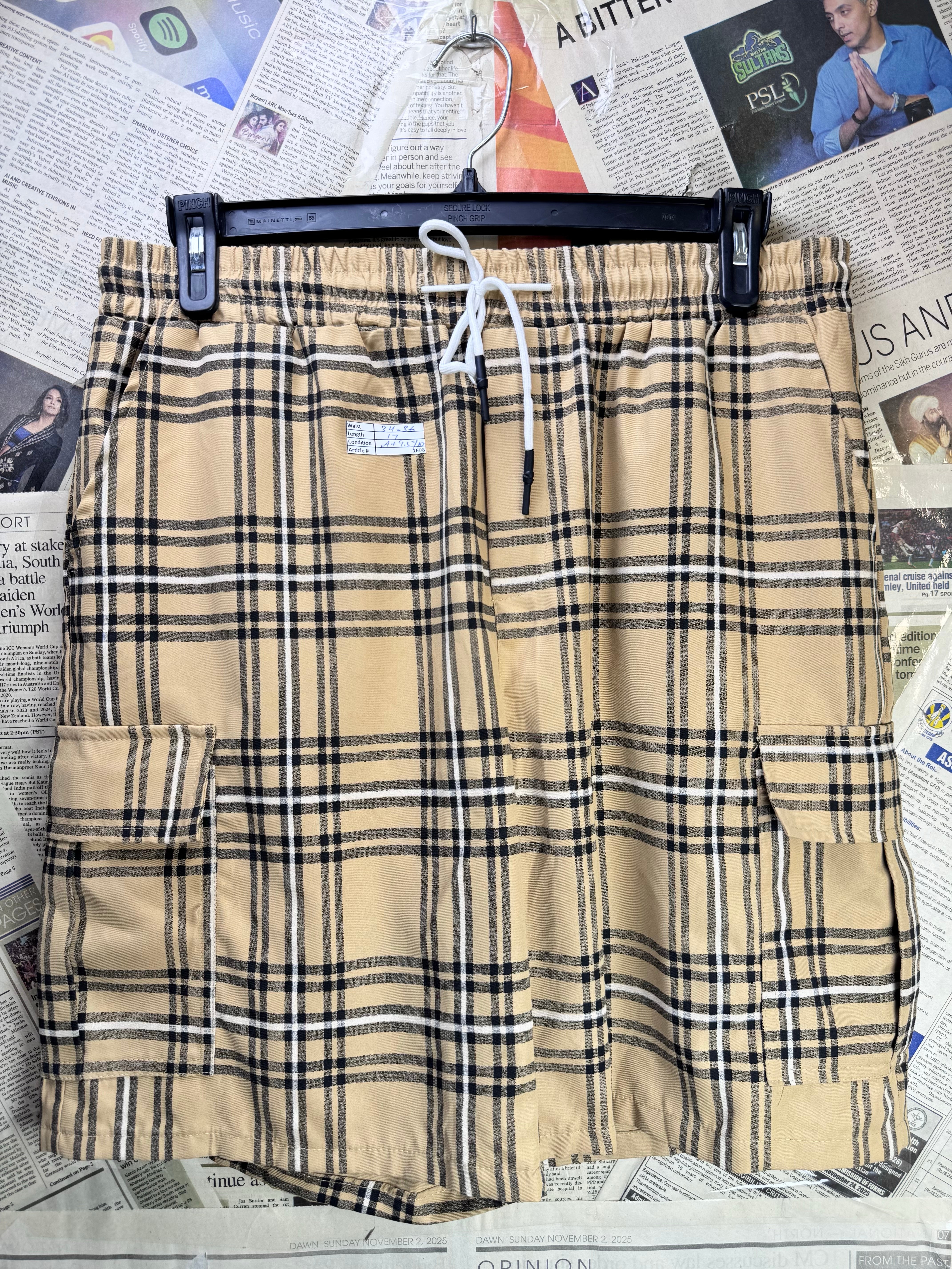 Manfinity® Waist: 34" to 36" | Cargo Shorts | Poly | 1608 - Genuine Maal