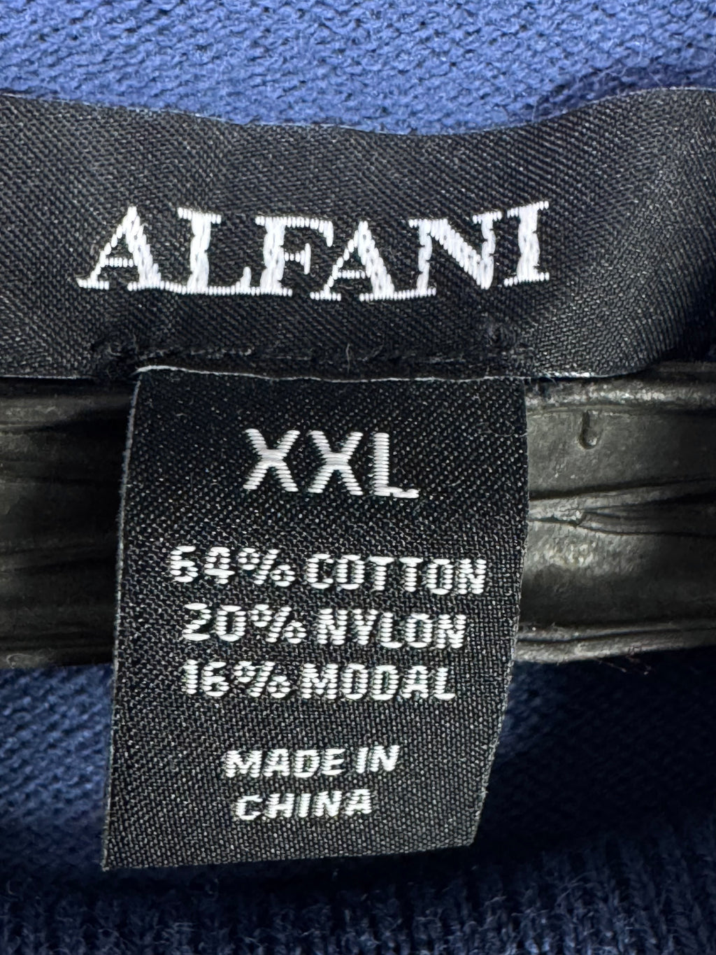 Alfani® L/XL | Chest: 24.5" | Blue | Mock Neck Pullover | 2181 - Genuine Maal