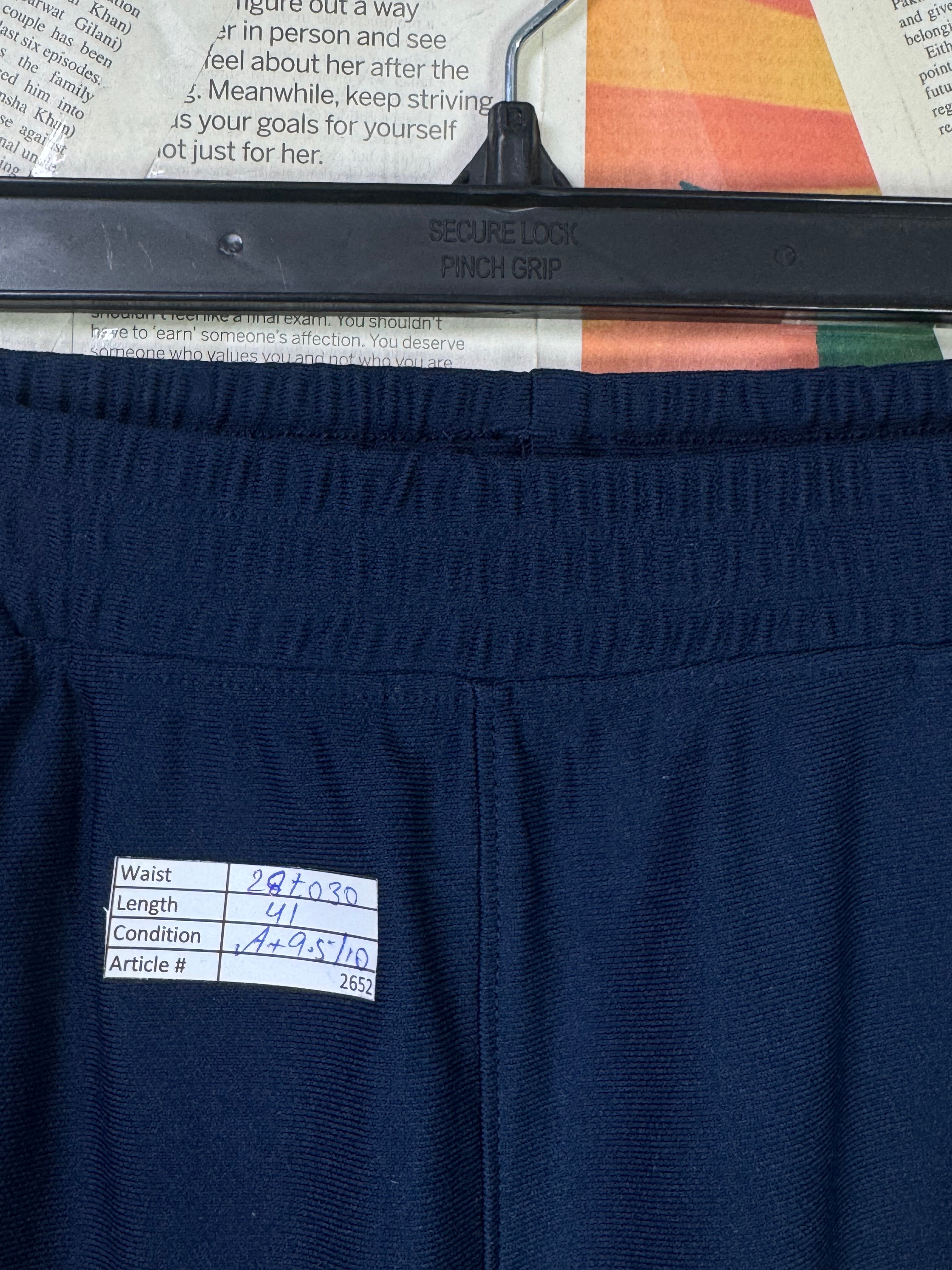 Under Arm*ur® Waist: 28" to 30" | Navy | Trouser | Inner: Stretch | 2652 - Genuine Maal
