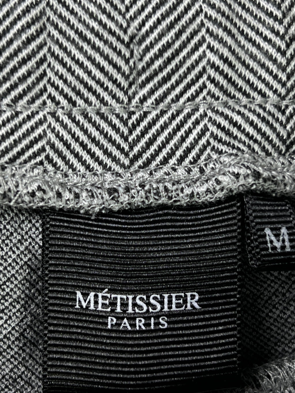 Metissier Paris® Waist: 32" | Grey | Pleated Trouser | 2444 - Genuine Maal