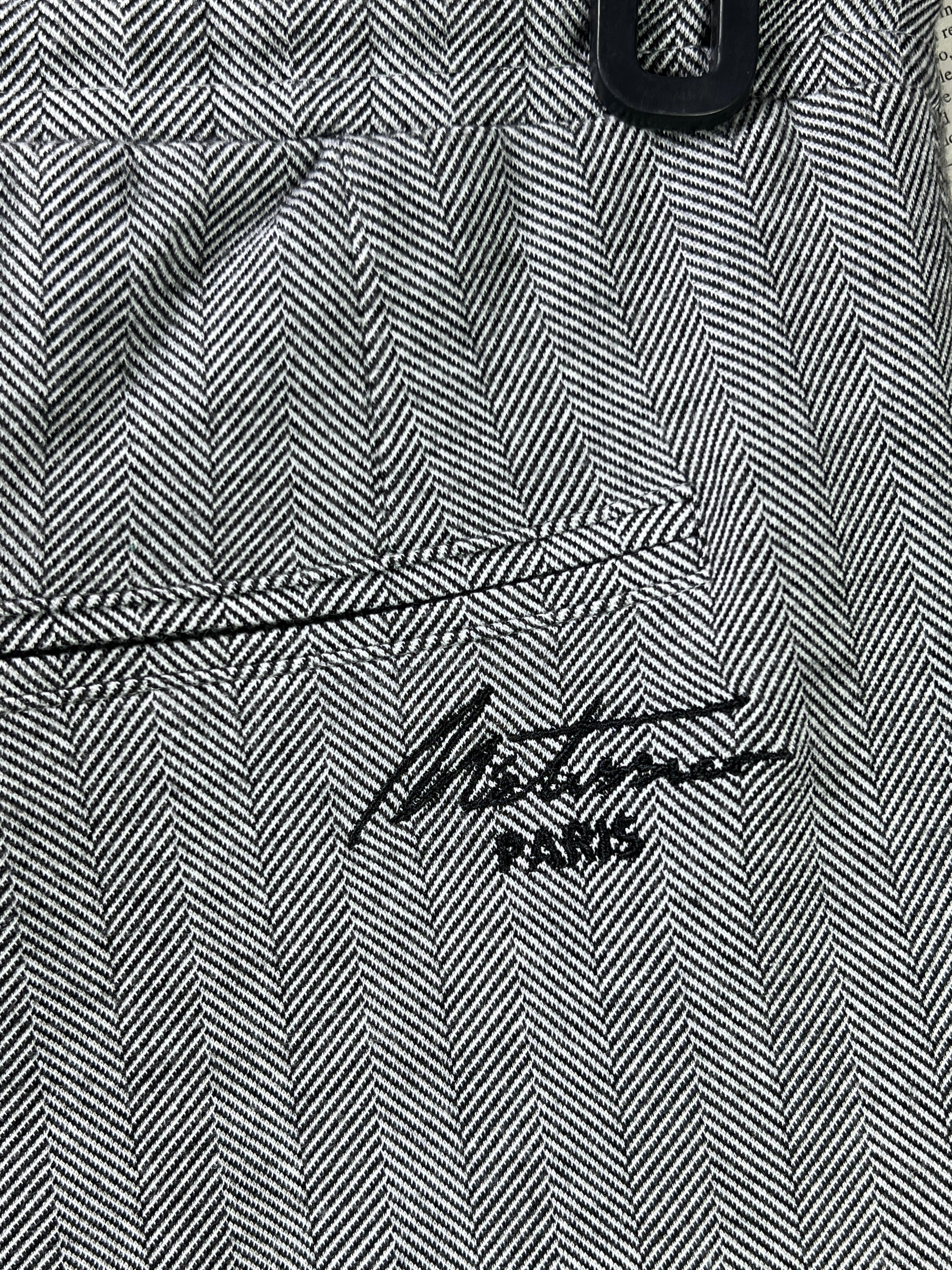 Metissier Paris® Waist: 32" | Grey | Pleated Trouser | 2444 - Genuine Maal