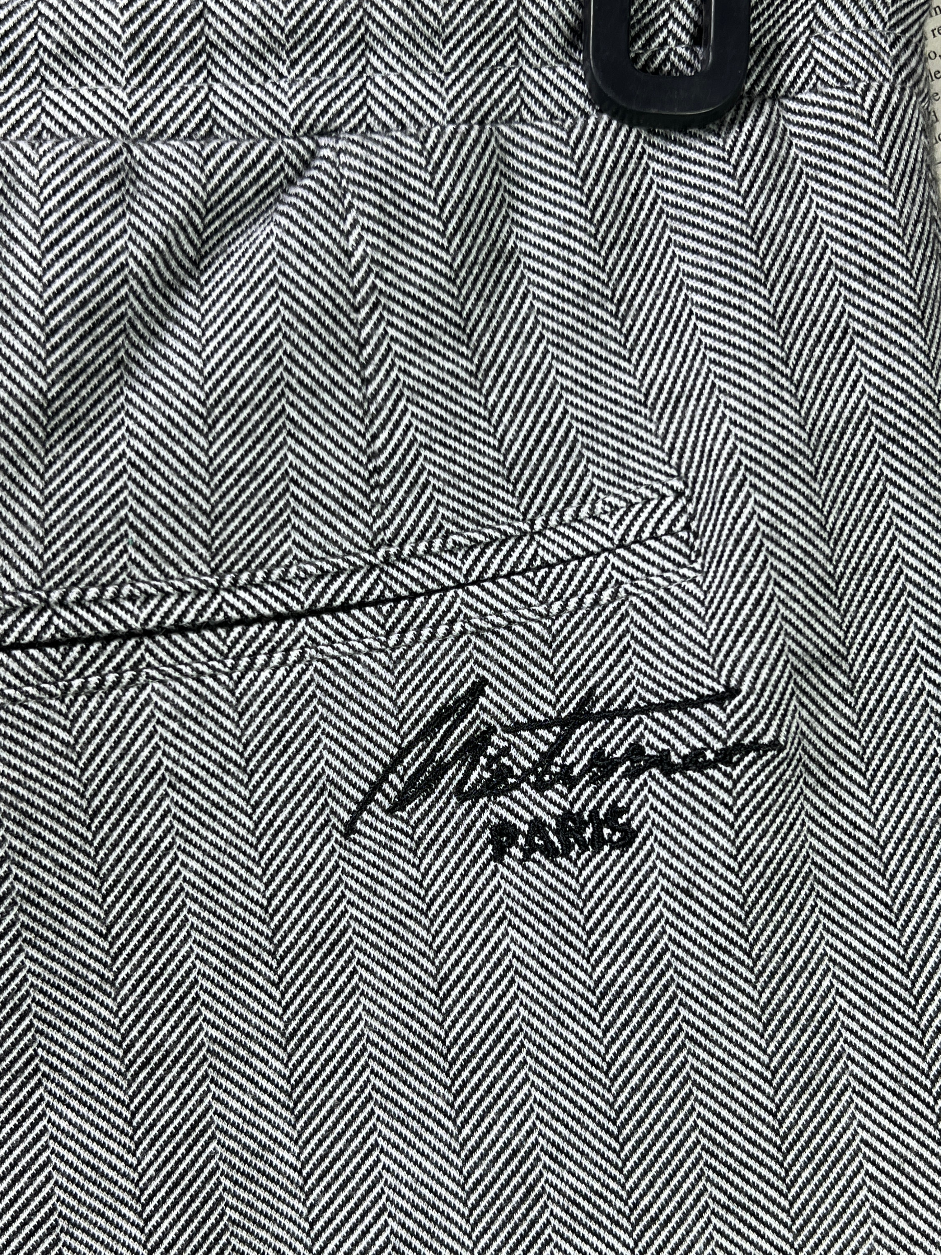 Metissier Paris® Waist: 32" | Grey | Pleated Trouser | 2444 - Genuine Maal