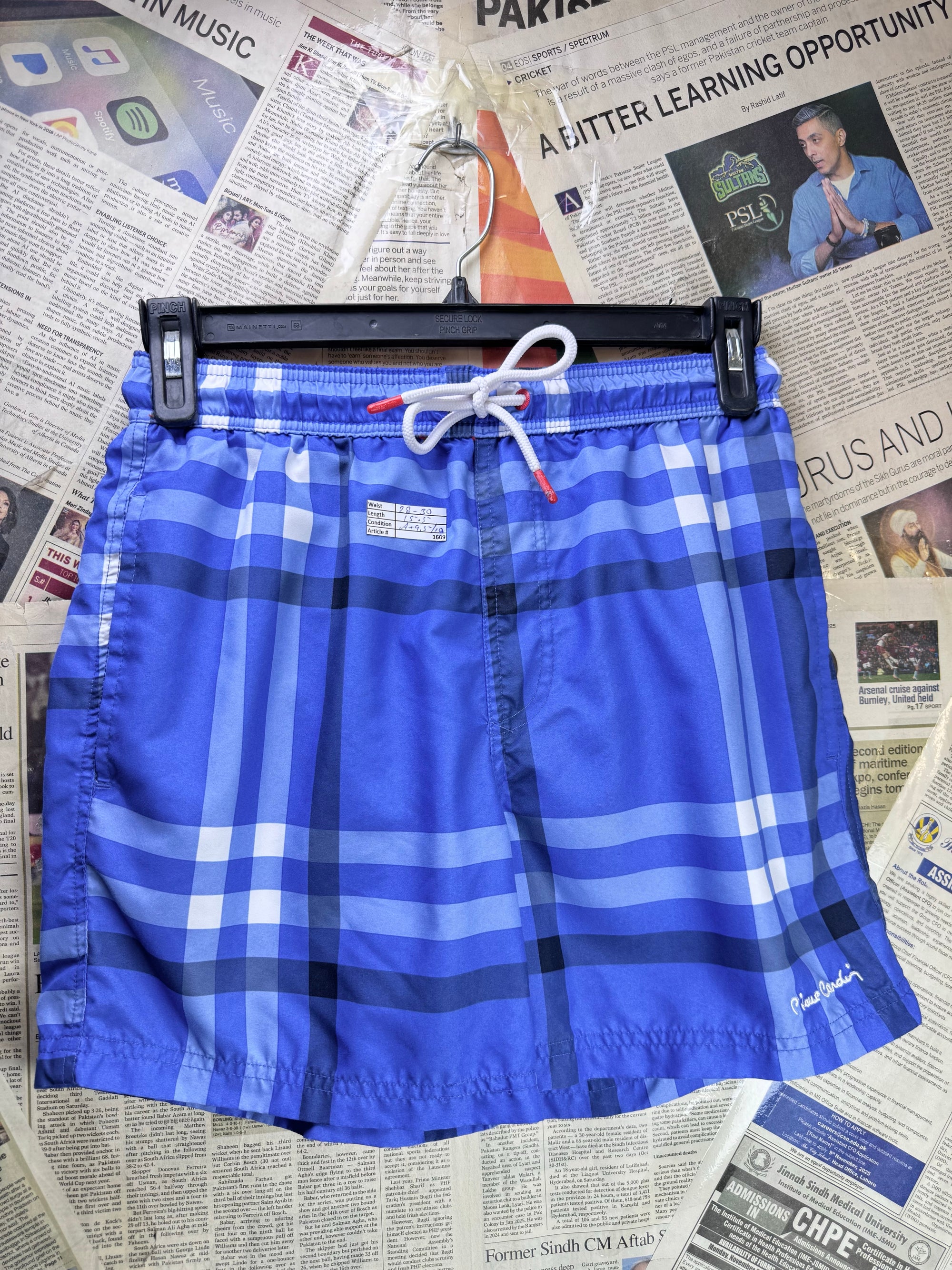 Piere Cardin® Waist: 28" to 30" | Swim Shorts | Poly | 1609 - Genuine Maal