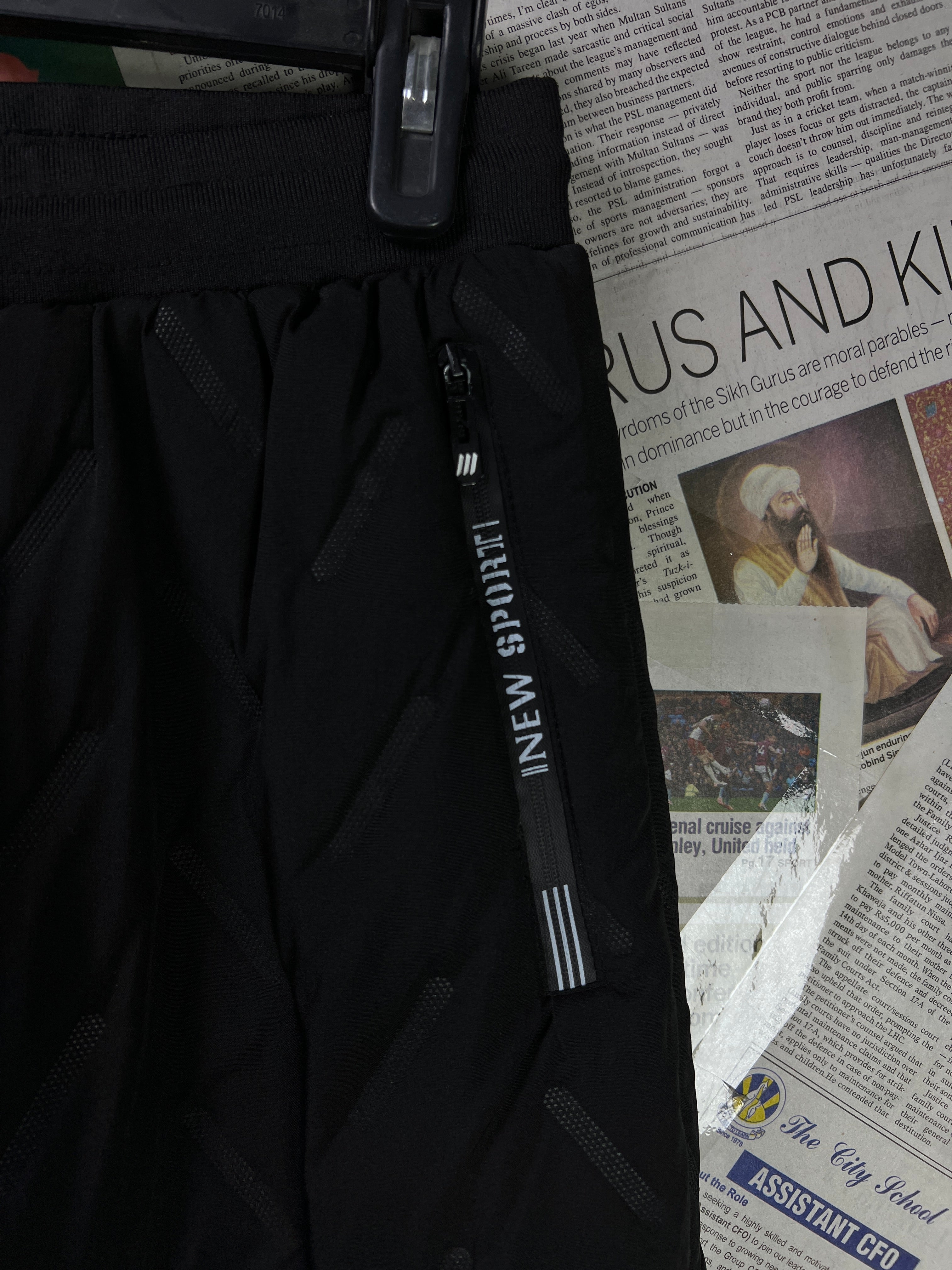 New Sport® Waist: 30" | Black | Trouser | Fur Lining | 2443 - Genuine Maal
