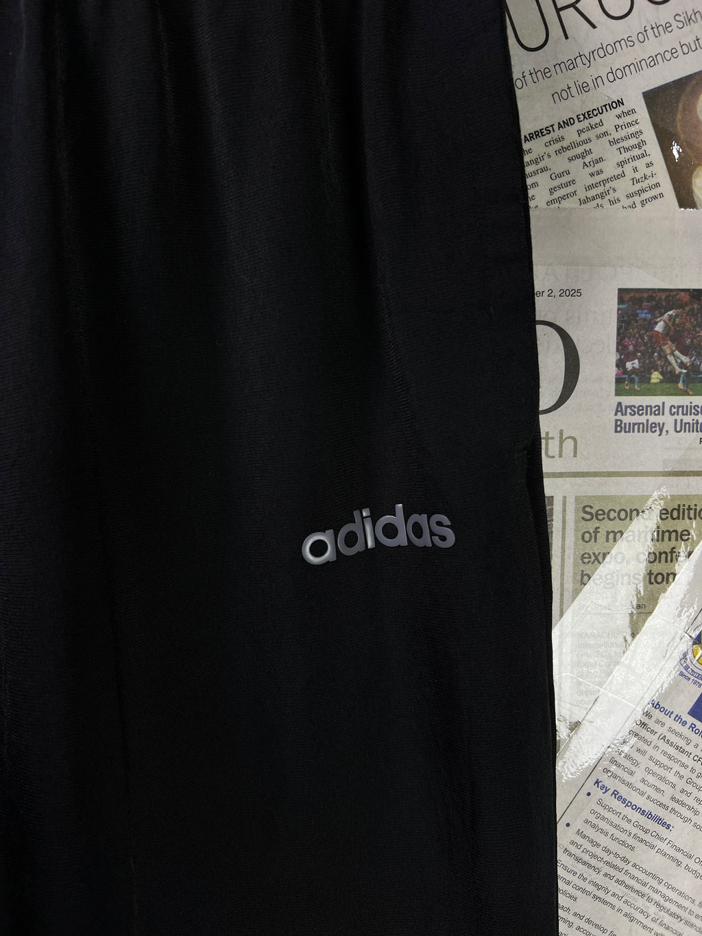 Adid*s® Waist: 28" | Black | Trouser | Stretch Lining | 2440 - Genuine Maal