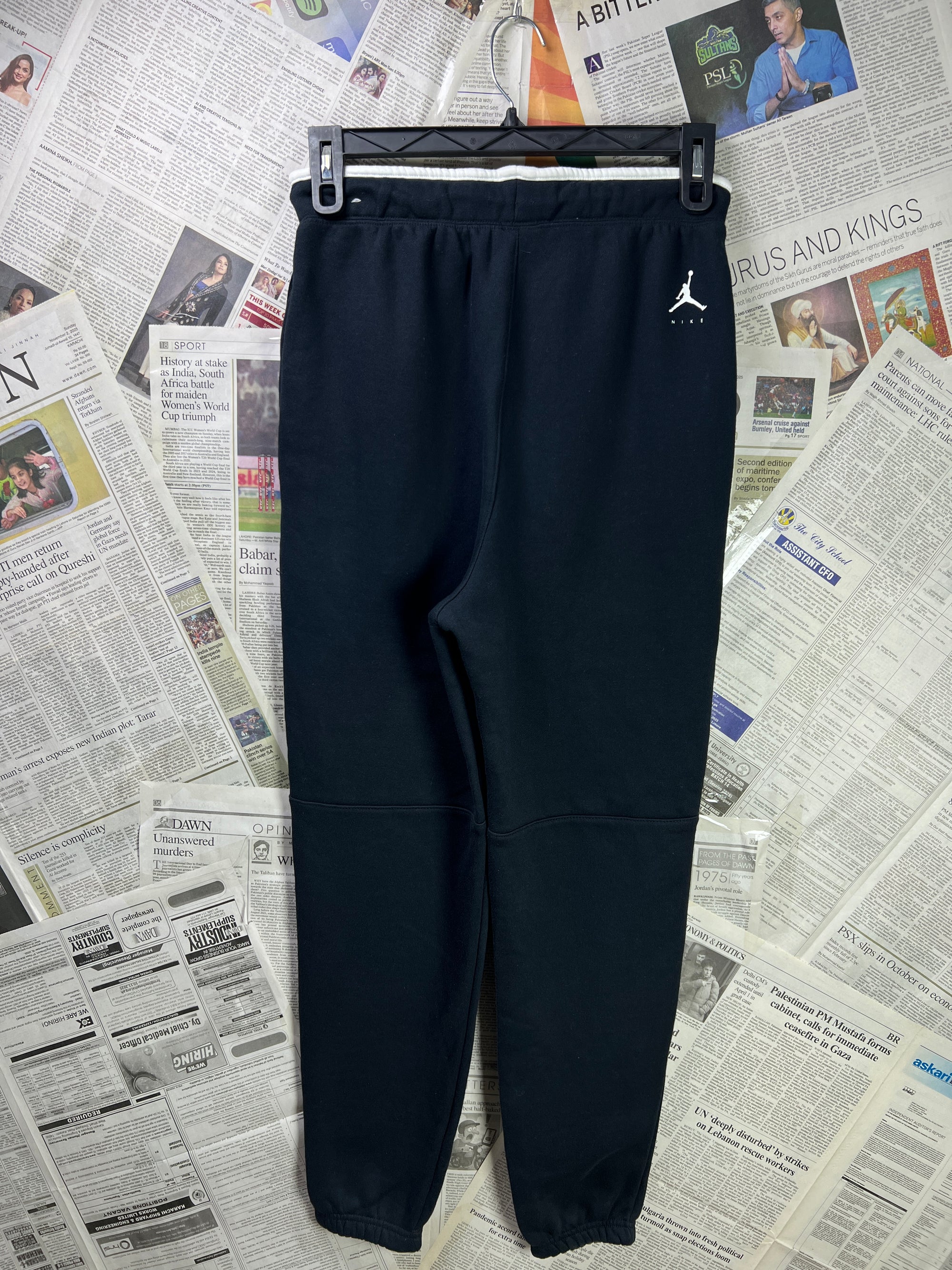 N*ke® Waist: 28" to 30" | Midnight Blue | Jordan Jogging Trouser | Light Fleece Lining | 2631 - Genuine Maal
