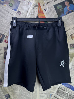 Gym King® Waist: 30" to 32" | Black | Gym Shorts | Poly - Elastane | 1600 - Genuine Maal