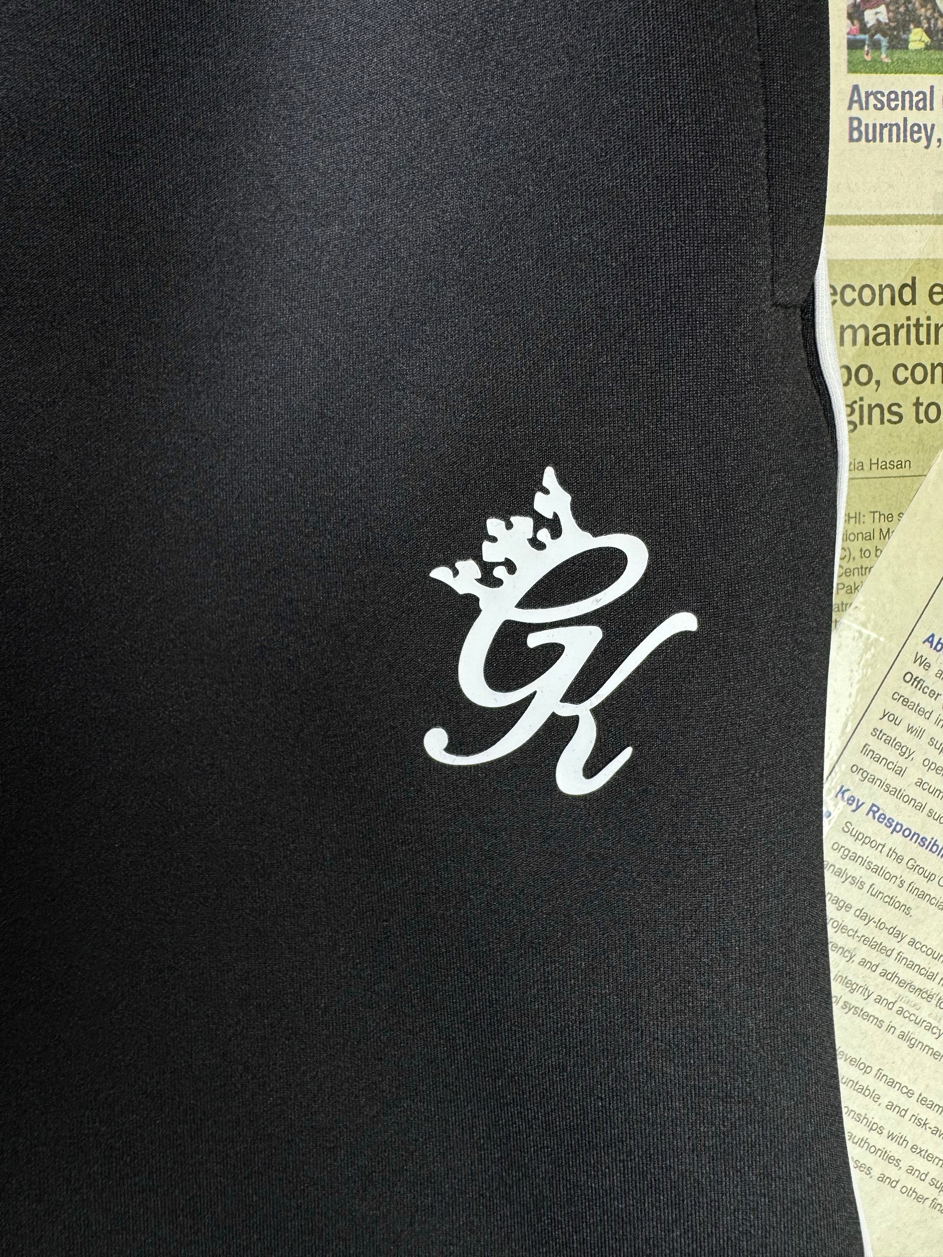 Gym King® Waist: 30" to 32" | Black | Gym Shorts | Poly - Elastane | 1600 - Genuine Maal