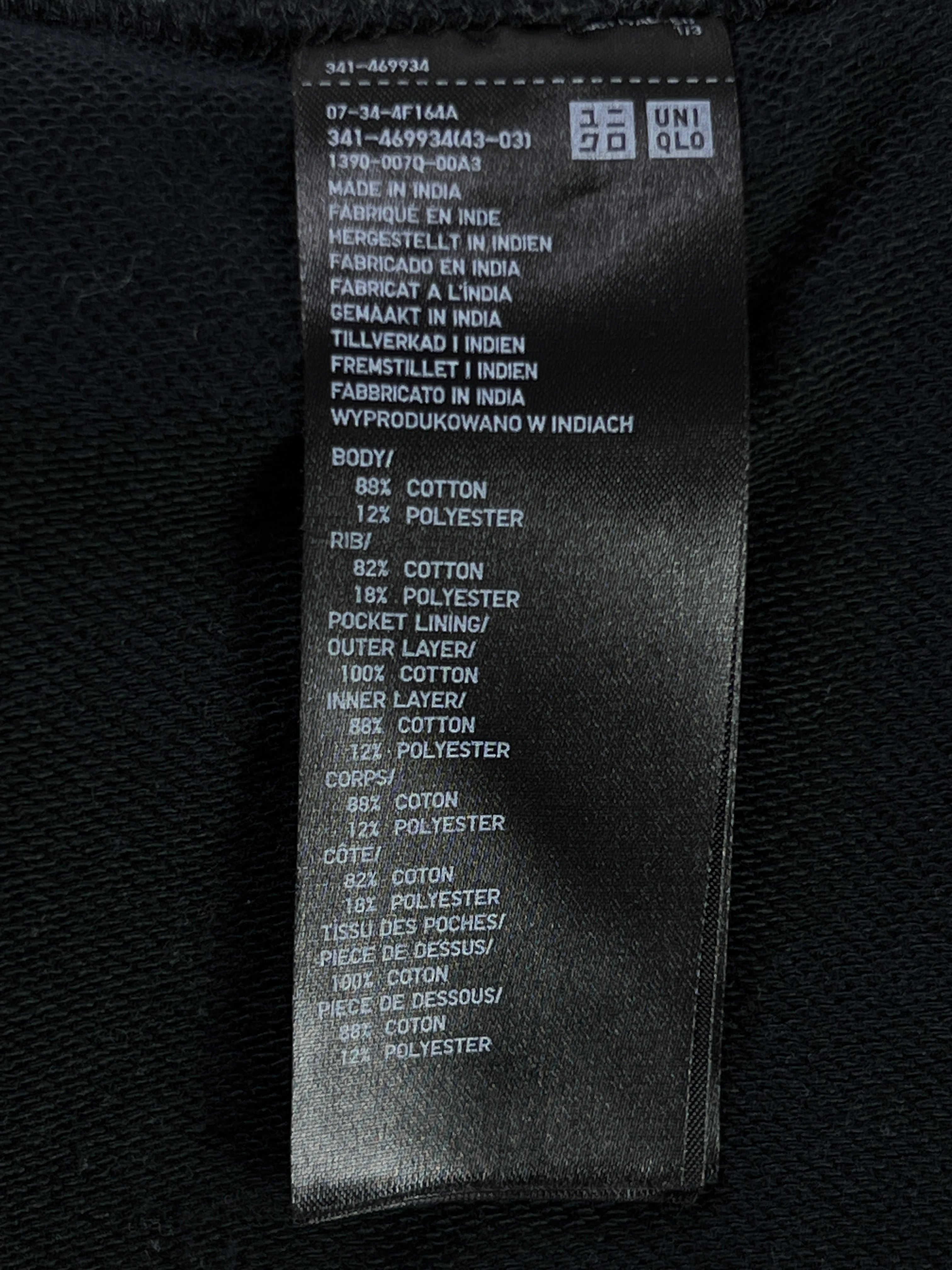 Uniqlo® Waist: 28" | Black | Trouser | Stretch Lining | 2435 - Genuine Maal