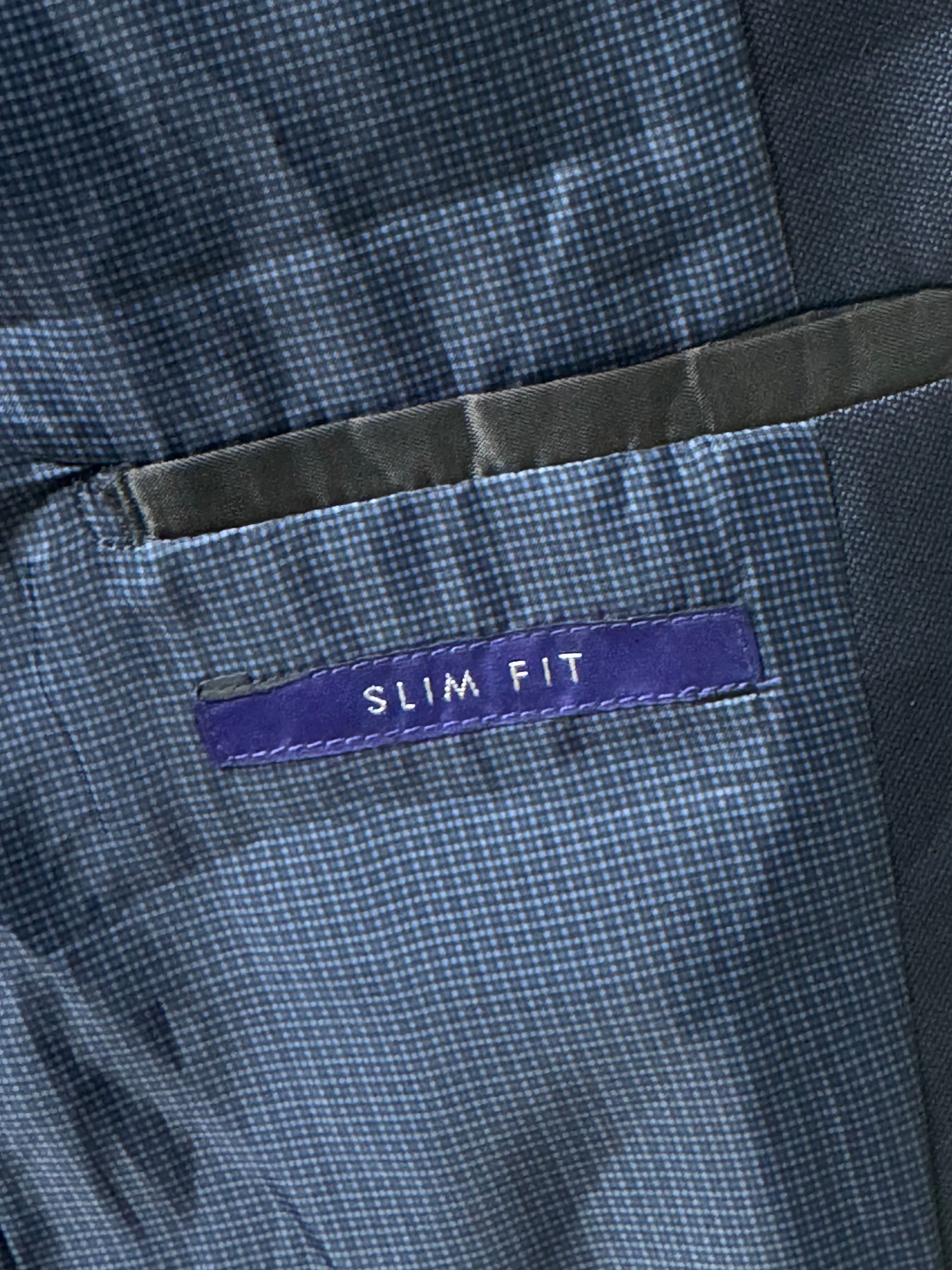 Next® Small | Chest: 20.5" | Navy Blue | Fit: Slim | Coat | Poly - Viscose | 2048 - Genuine Maal