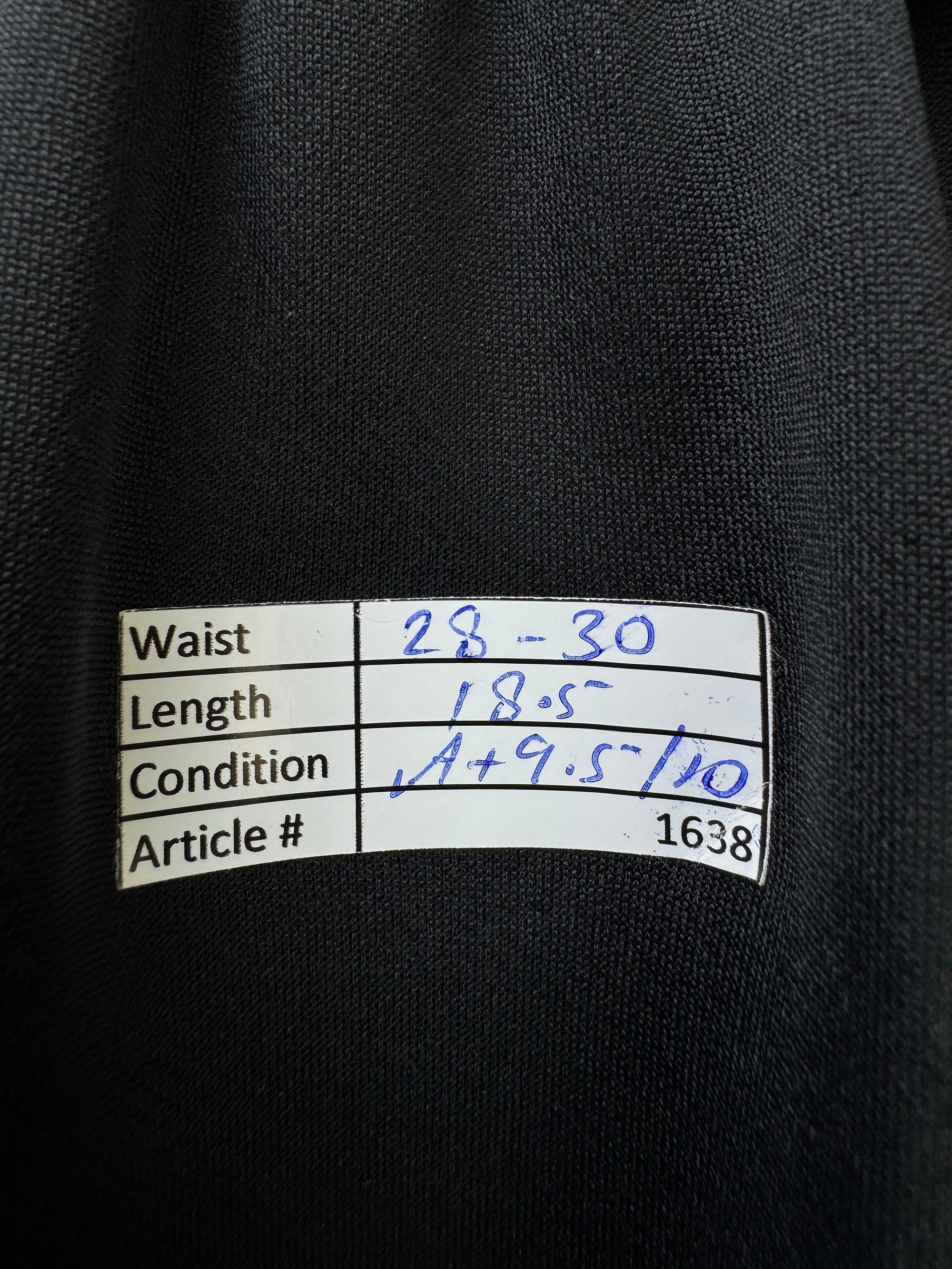 Adid*s® Waist: 28" to 30" | Black | Shorts | Cotton | 1638 - Genuine Maal