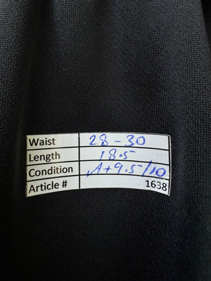 Adid*s® Waist: 28" to 30" | Black | Shorts | Cotton | 1638 - Genuine Maal