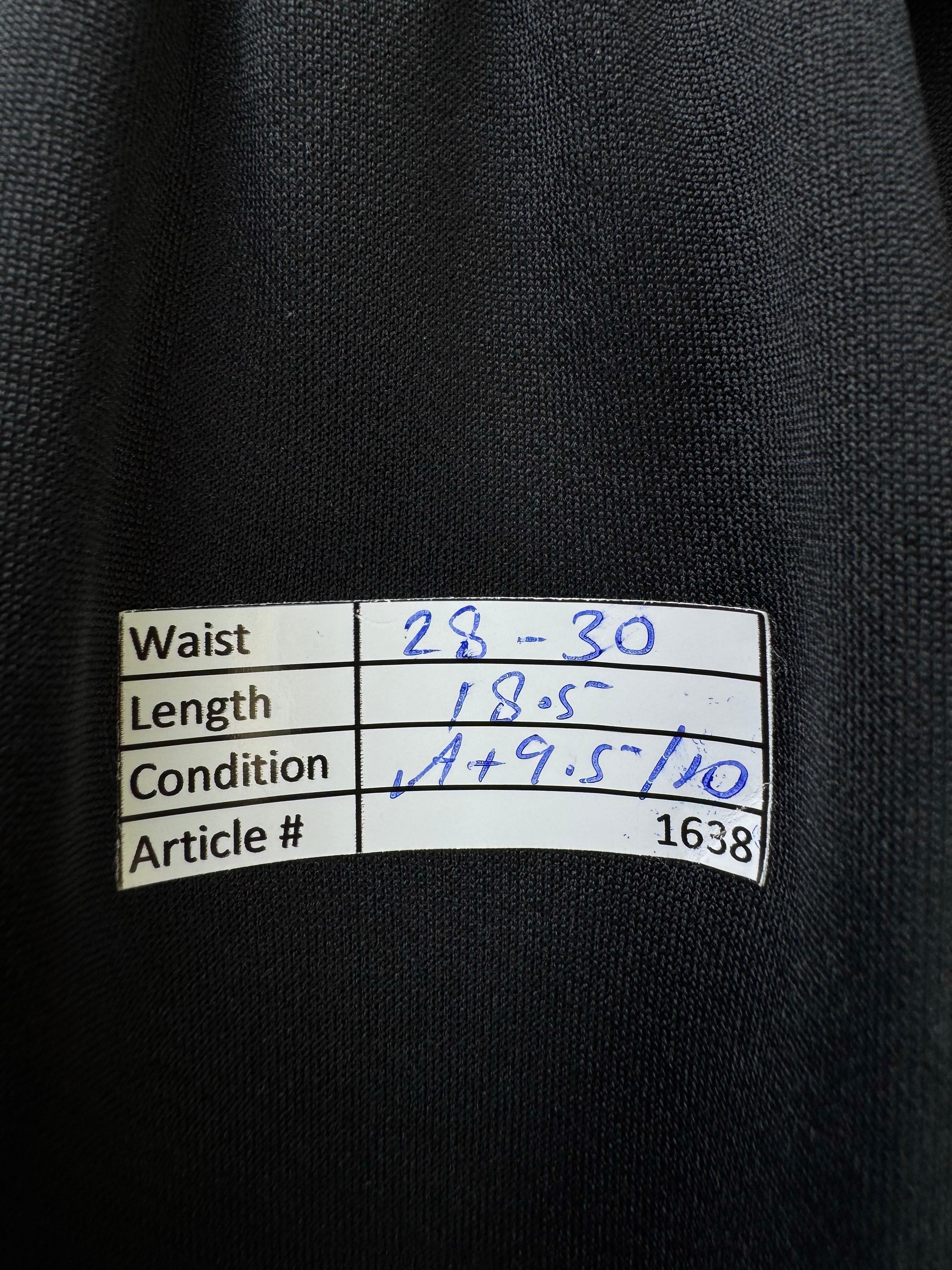 Adid*s® Waist: 28" to 30" | Black | Shorts | Cotton | 1638 - Genuine Maal