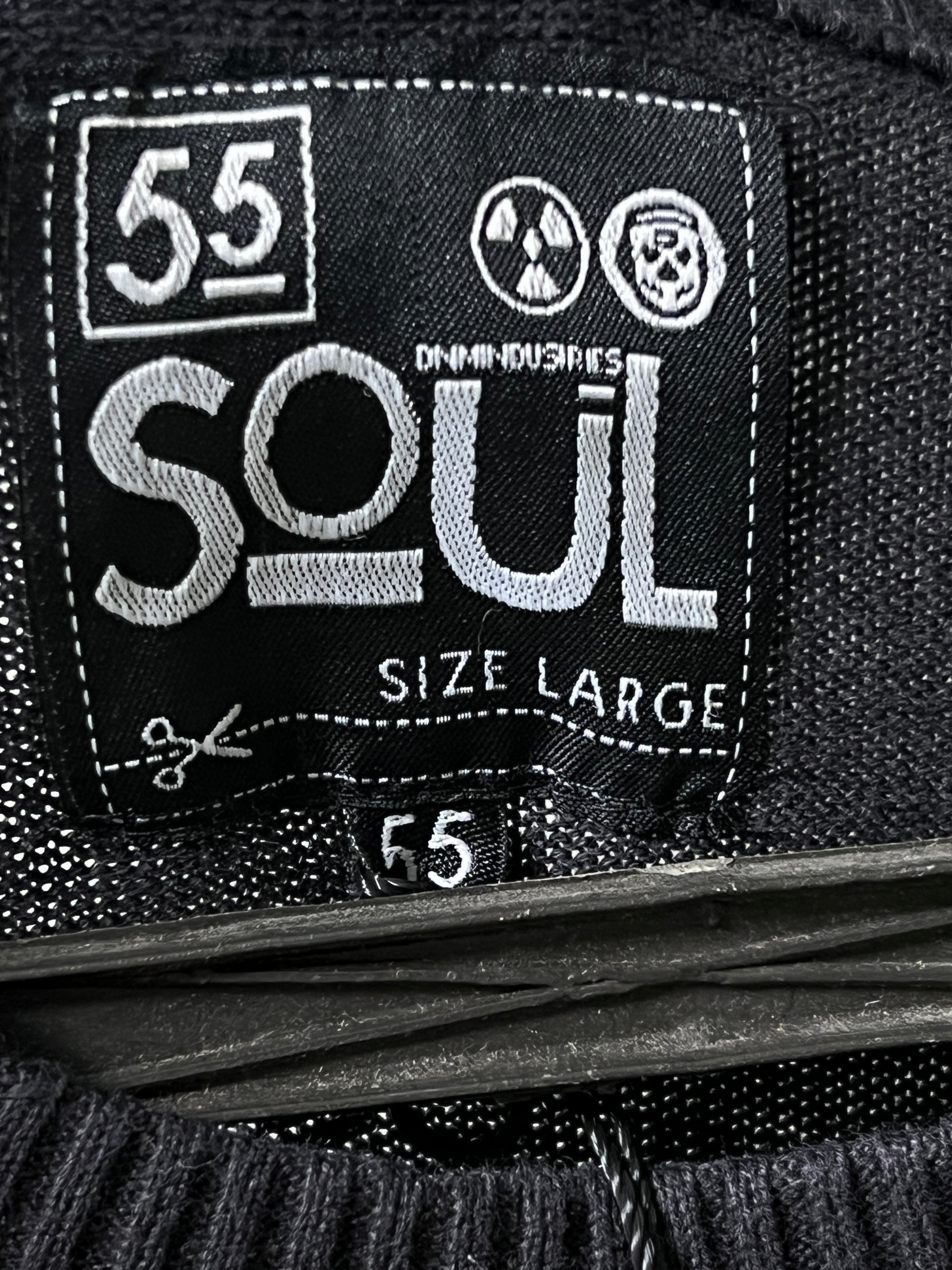 Soul® Small | Chest: 19.5" | Charcoal | Sweat Shirt | Knit Lining | 1942 - Genuine Maal
