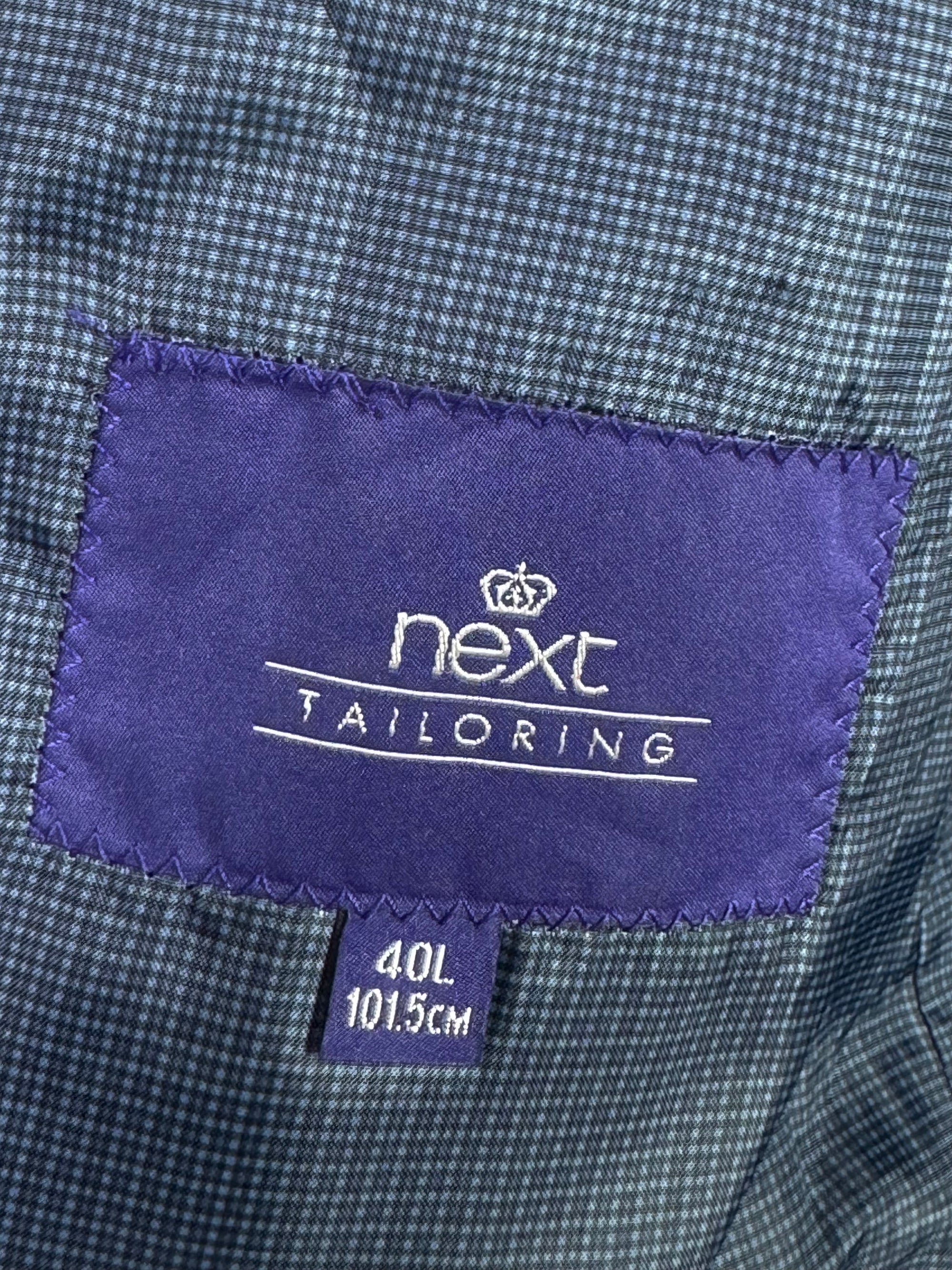 Next® Small | Chest: 20.5" | Navy Blue | Fit: Slim | Coat | Poly - Viscose | 2048 - Genuine Maal