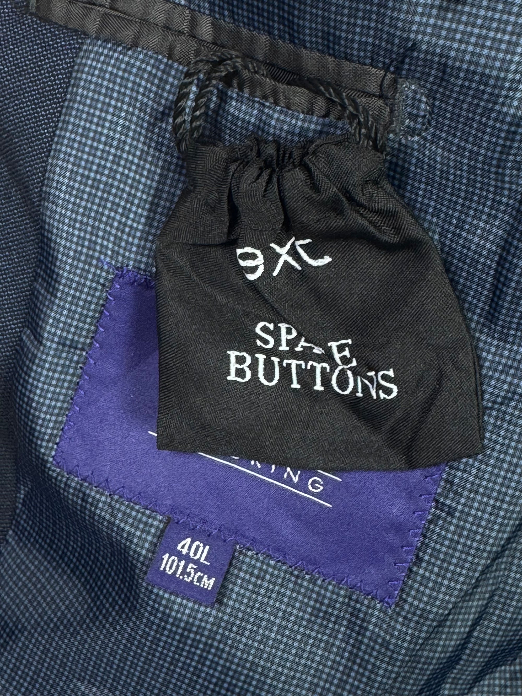 Next® Small | Chest: 20.5" | Navy Blue | Fit: Slim | Coat | Poly - Viscose | 2048 - Genuine Maal