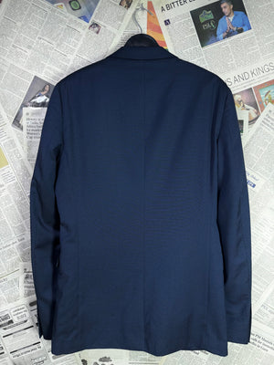 Next® Small | Chest: 20.5" | Navy Blue | Fit: Slim | Coat | Poly - Viscose | 2048 - Genuine Maal