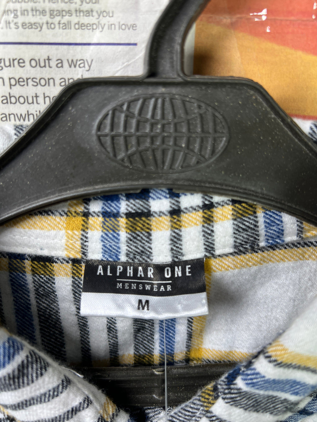 Alphar One® Small | Chest: 21" | Check | Shirt | Flannel | 1947 - Genuine Maal