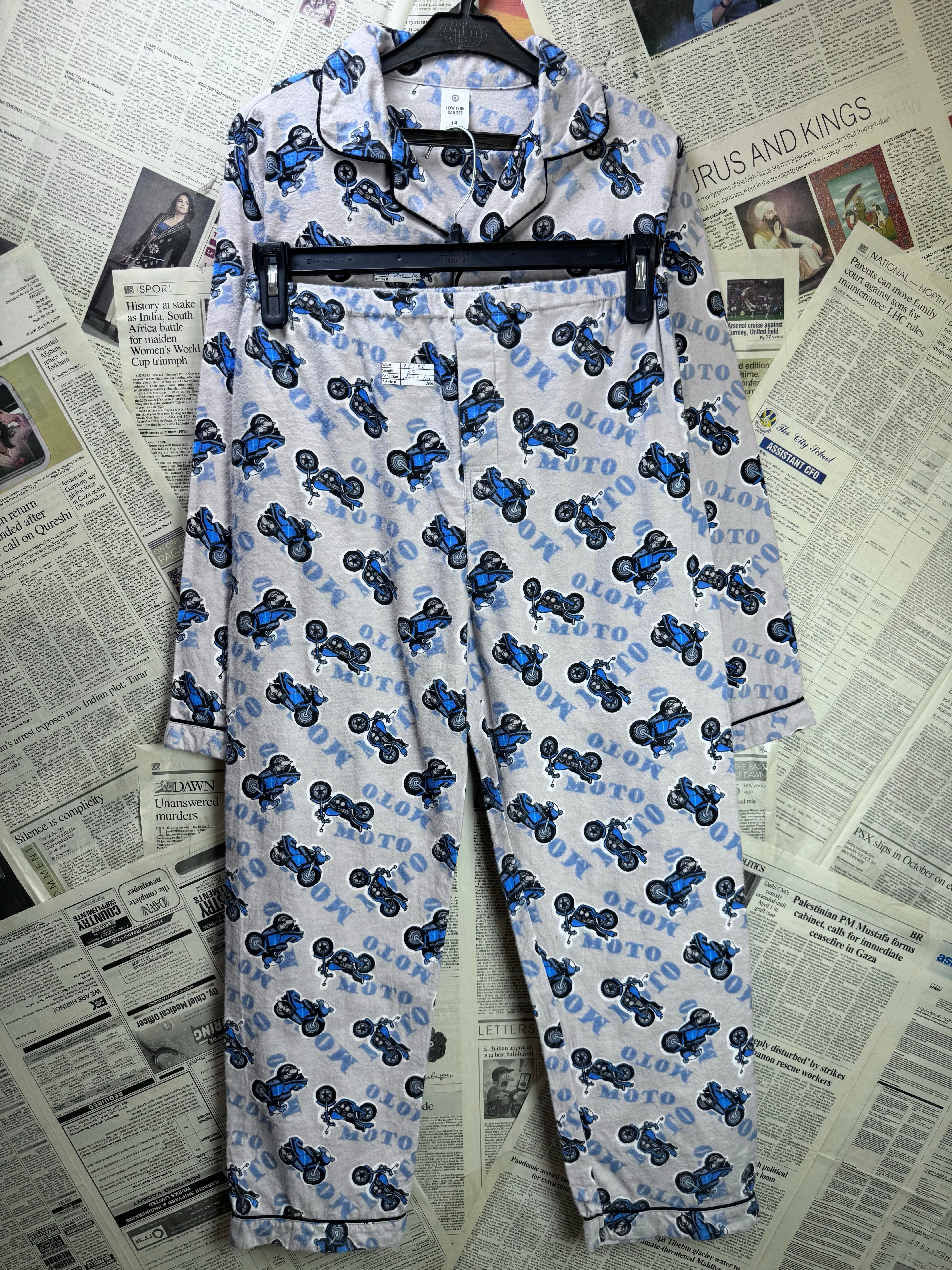 LowFire® Small | Chest: 19.5" | Sleepwear Suit | Cotton | 4079 - Genuine Maal