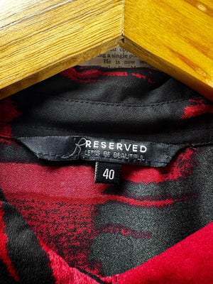 Reserved® Large | Bust: 20" | Red | Shirt | B10 - 5517 - Genuine Maal