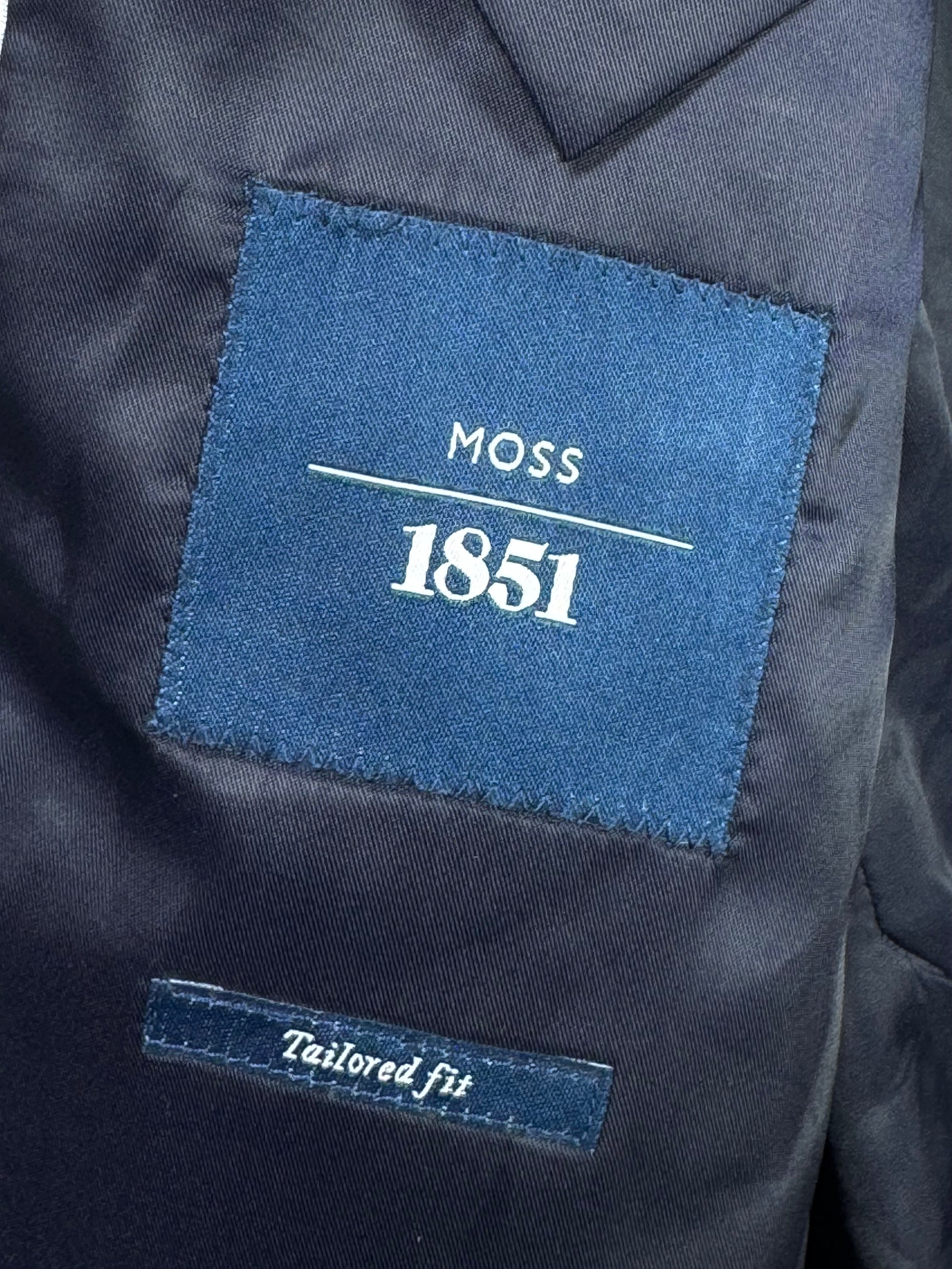 Moss® Medium | Chest: 22" | Blue | Coat | Wool Blend | 2053 - Genuine Maal