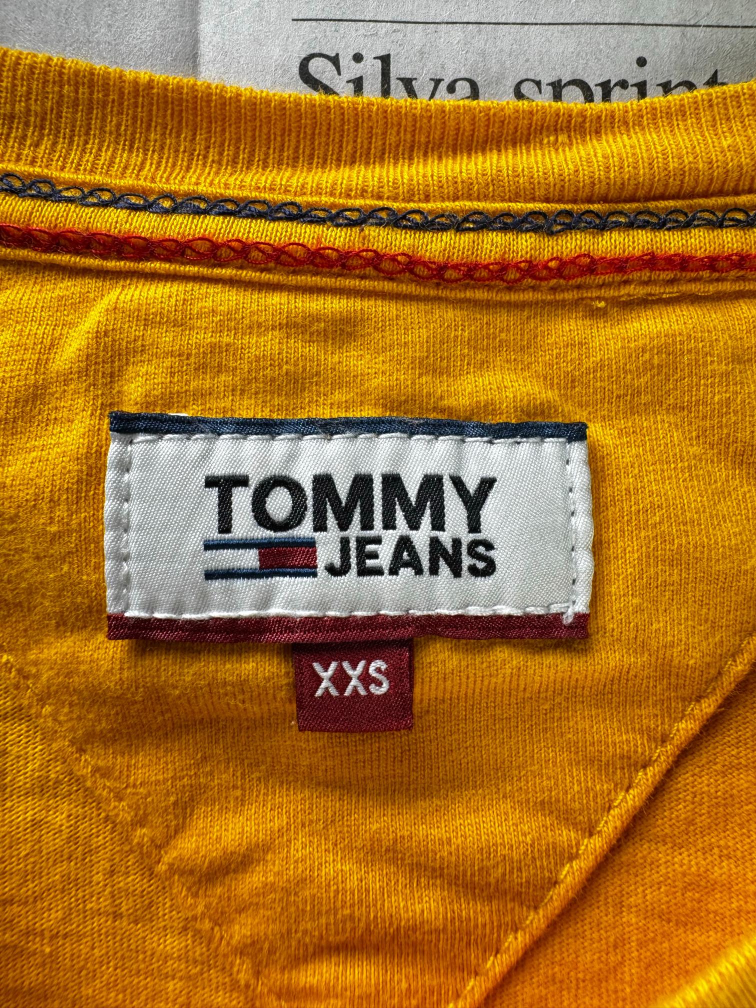 Tommy Jeans® Large | Bust: 20" | Mustard | T-Shirt | B10 - 5526 - Genuine Maal