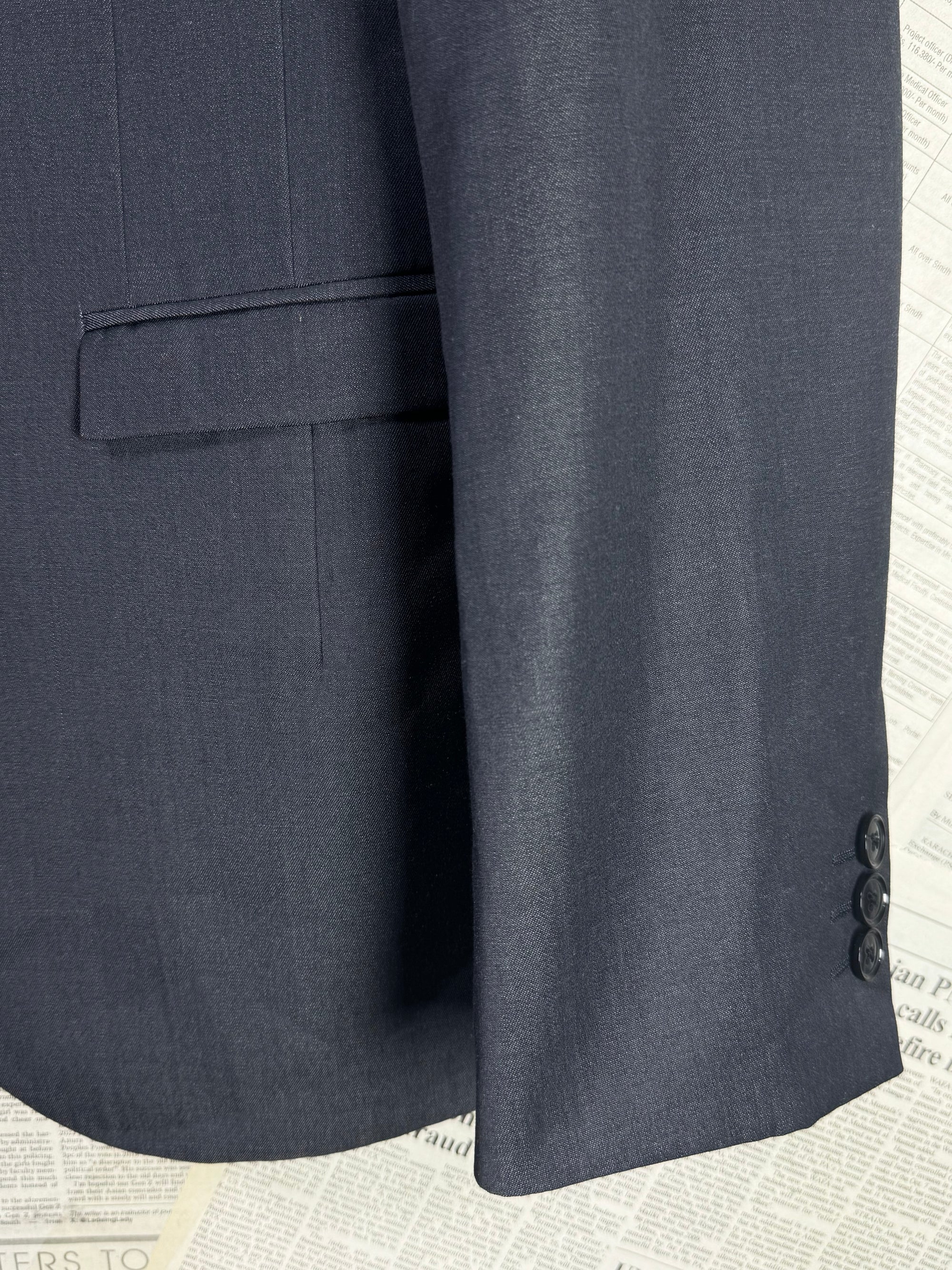 Next® Small | Chest: 21" | Grey | Fit: 40L | Coat | Wool Blend | 2056 - Genuine Maal