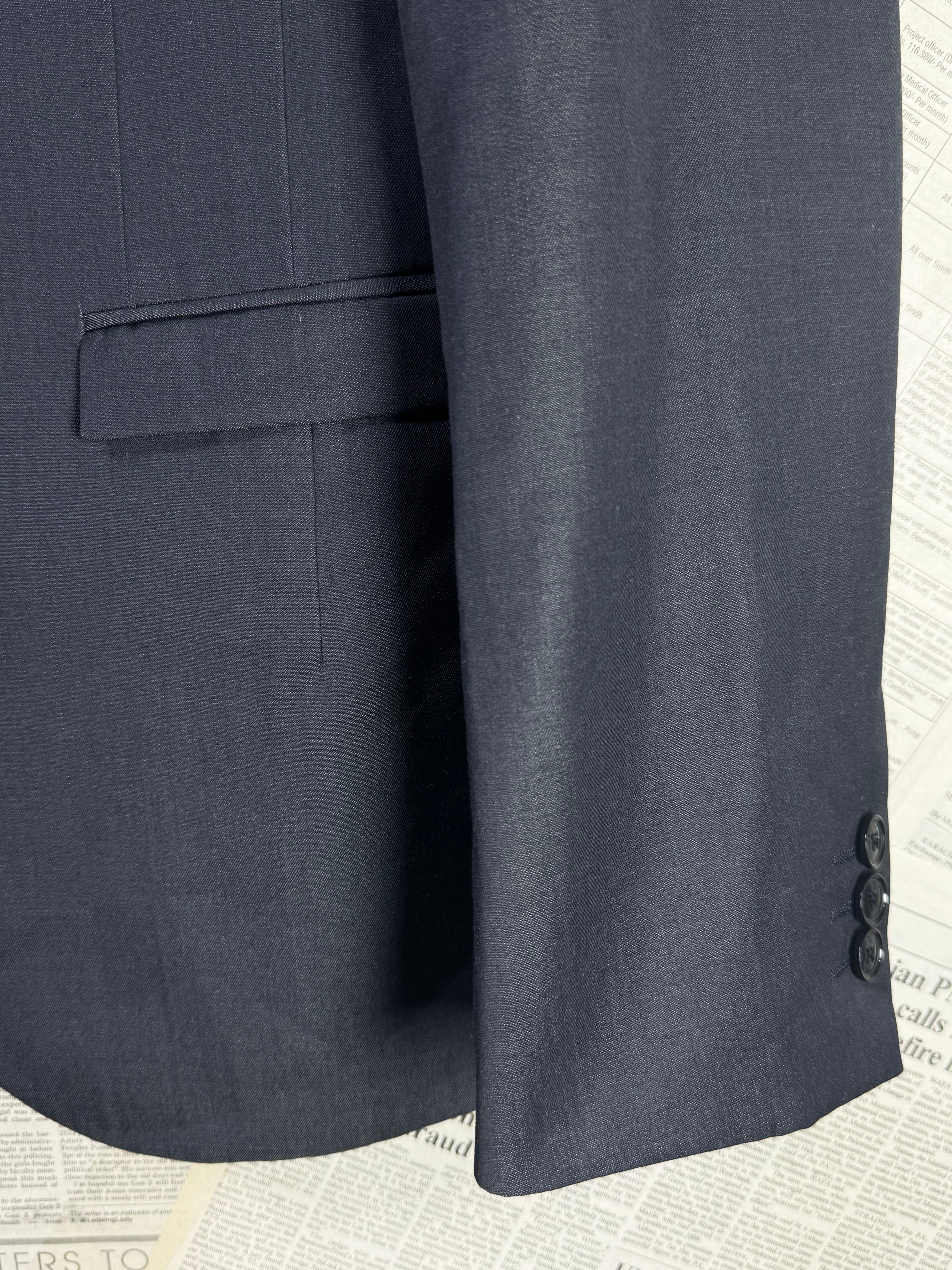 Next® Small | Chest: 21" | Grey | Fit: 40L | Coat | Wool Blend | 2056 - Genuine Maal
