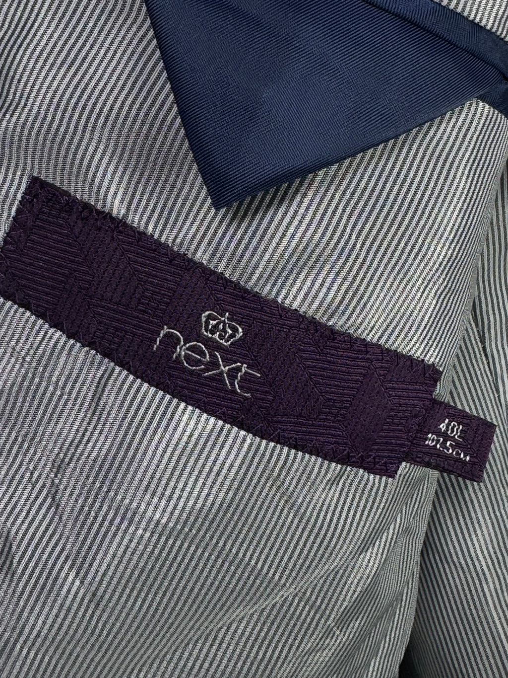 Next® Small | Chest: 21" | Grey | Fit: 40L | Coat | Wool Blend | 2056 - Genuine Maal