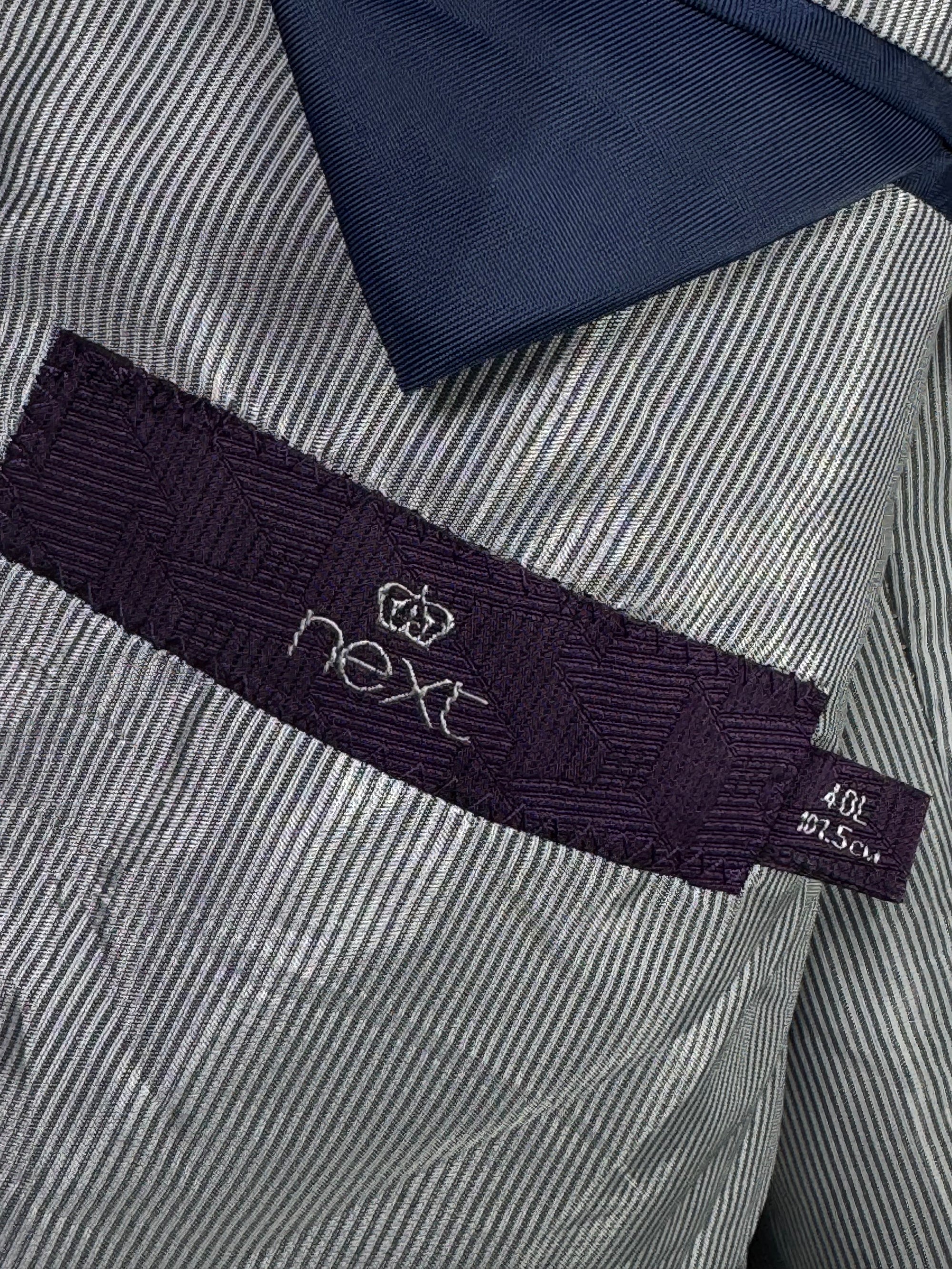 Next® Small | Chest: 21" | Grey | Fit: 40L | Coat | Wool Blend | 2056 - Genuine Maal