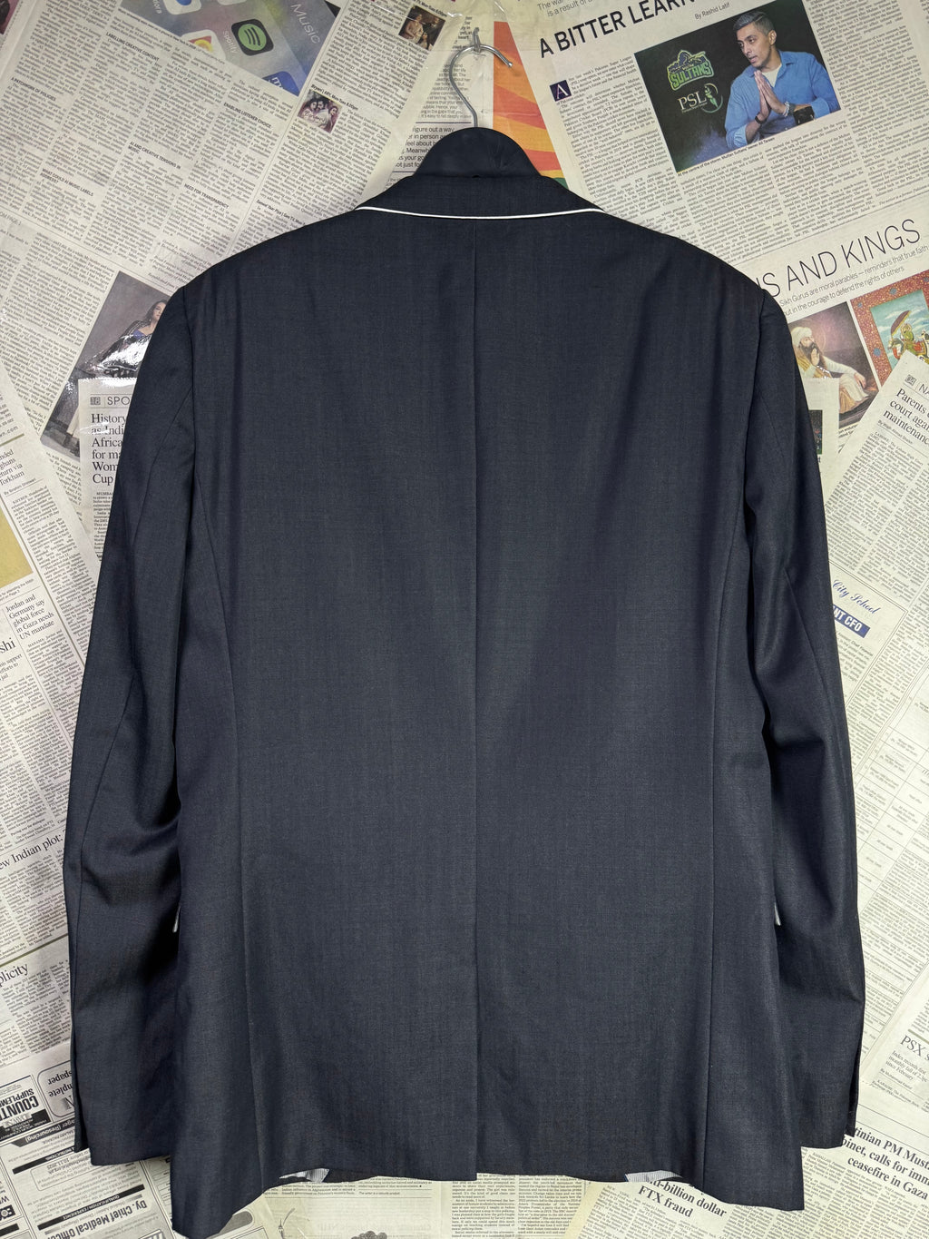 Next® Small | Chest: 21" | Grey | Fit: 40L | Coat | Wool Blend | 2056 - Genuine Maal