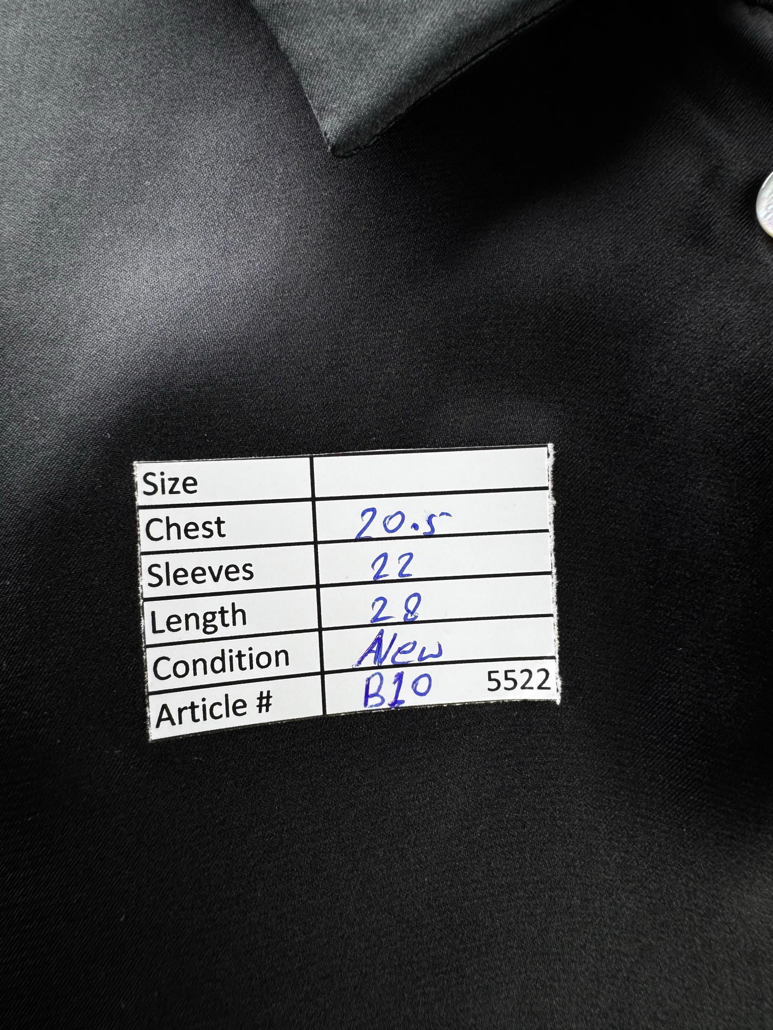 Zara® Large | Bust: 20.5" | Black | Shirt | B10 - 5522 - Genuine Maal