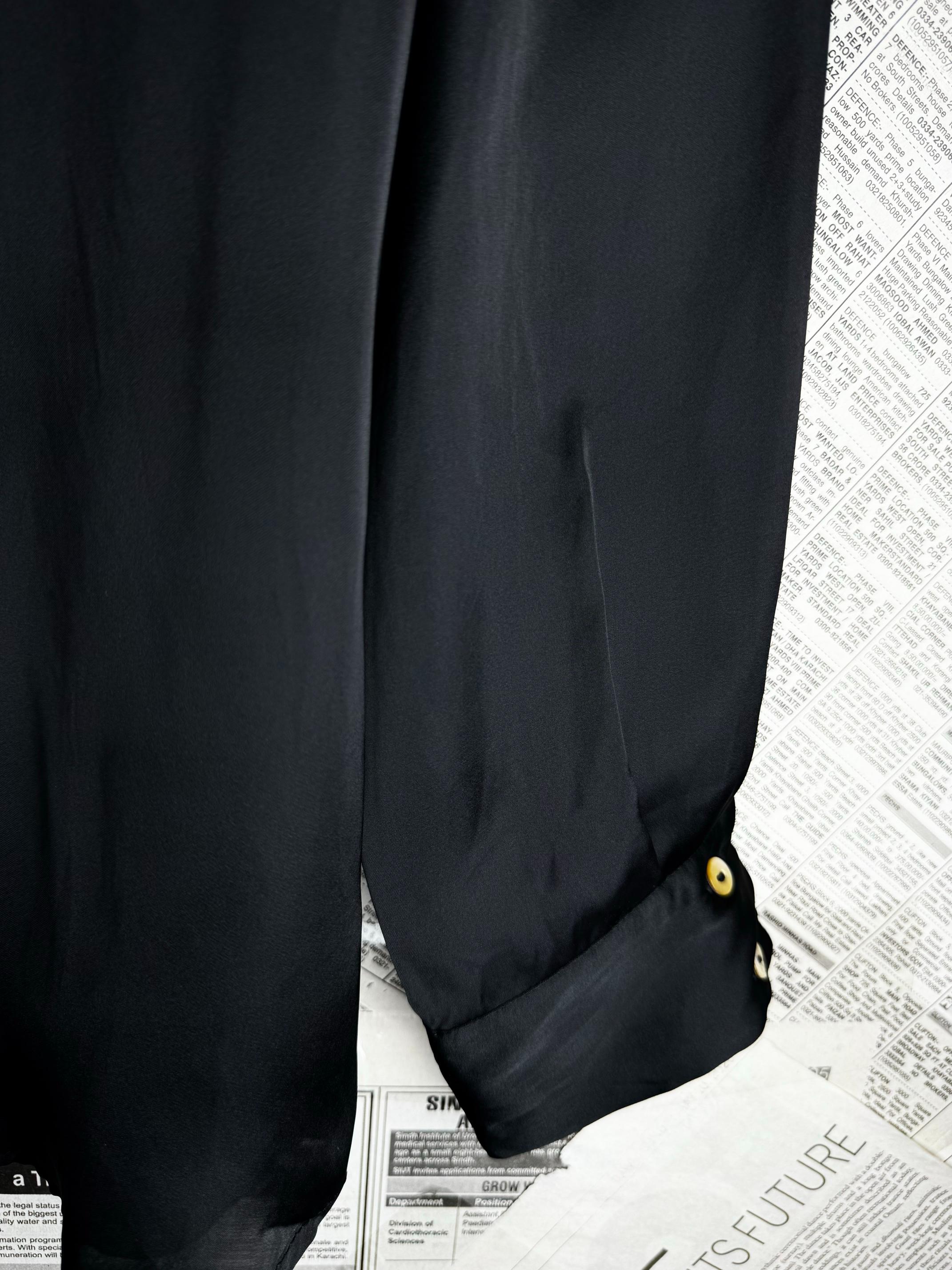 Zara® Large | Bust: 20.5" | Black | Shirt | B10 - 5522 - Genuine Maal