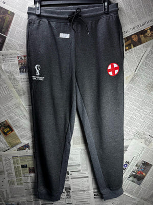 Fifa World Cup 2022® Waist: 34" to 36" | Black | Trousers | Poly-Cotton | M3 - 2521 - Genuine Maal