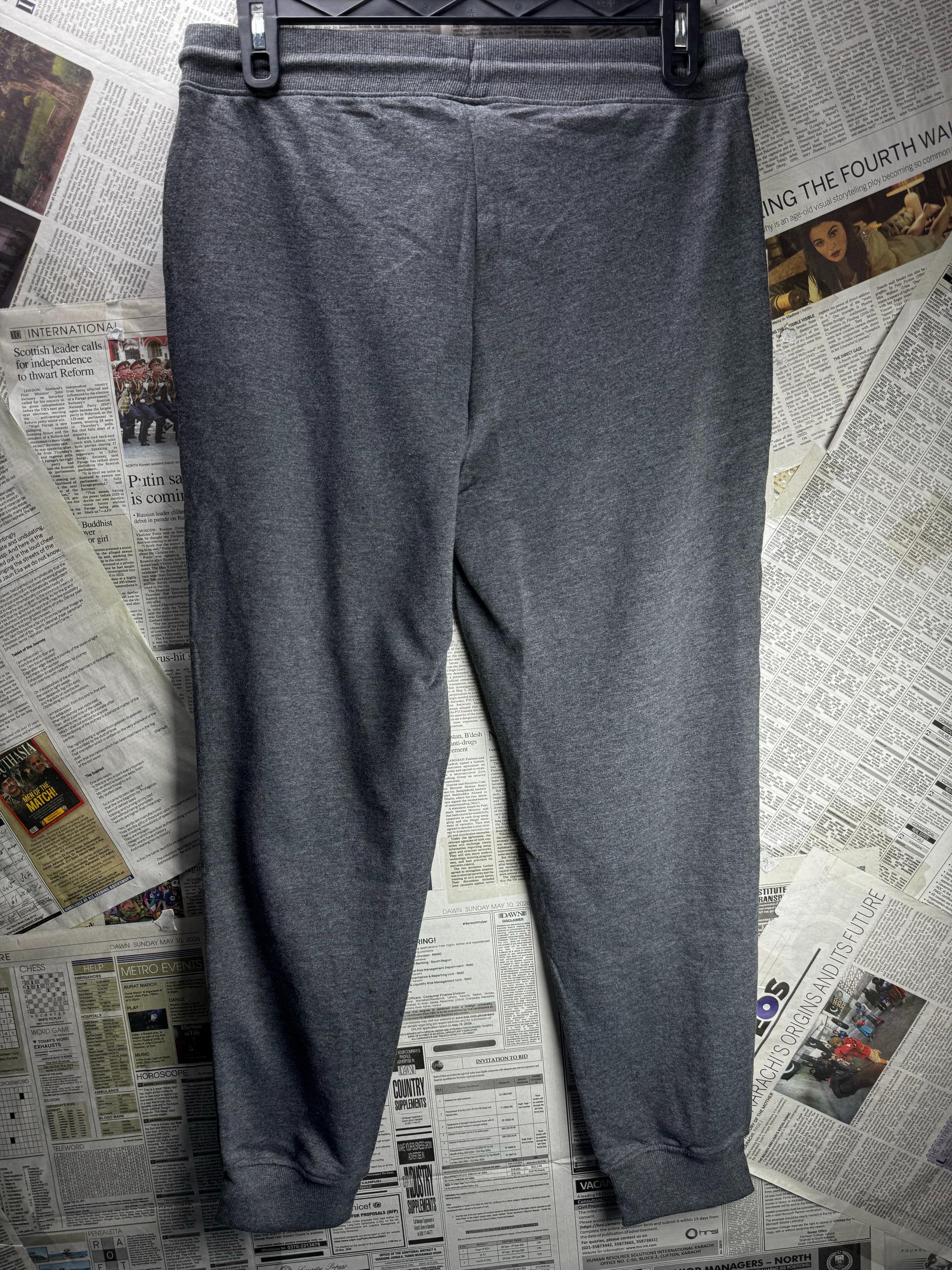 Fifa World Cup 2022® Waist: 34" to 36" | Black | Trousers | Poly-Cotton | M3 - 2521 - Genuine Maal