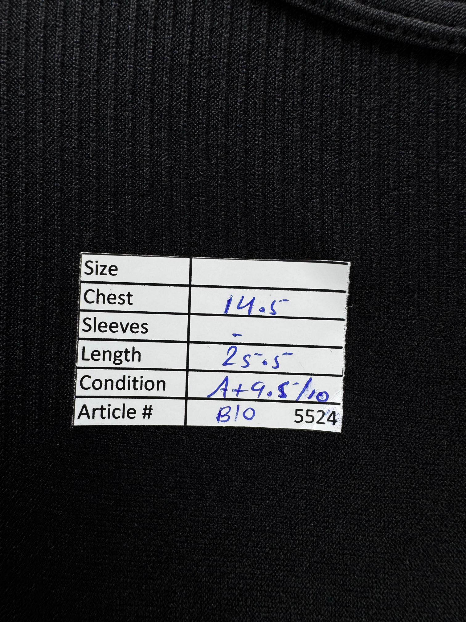Primark® XS | Bust: 14.5" | Black | T-Shirt | B10 - 5524 - Genuine Maal