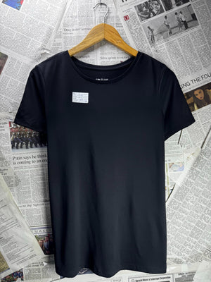 Souluxe® Medium | Bust: 19" | Black | T-Shirt | B10 - 5510 - Genuine Maal