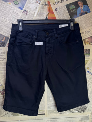 Denim Co.® Waist: 32" | Black | Denim Shorts | Cotton - Elastane | 1659 - Genuine Maal