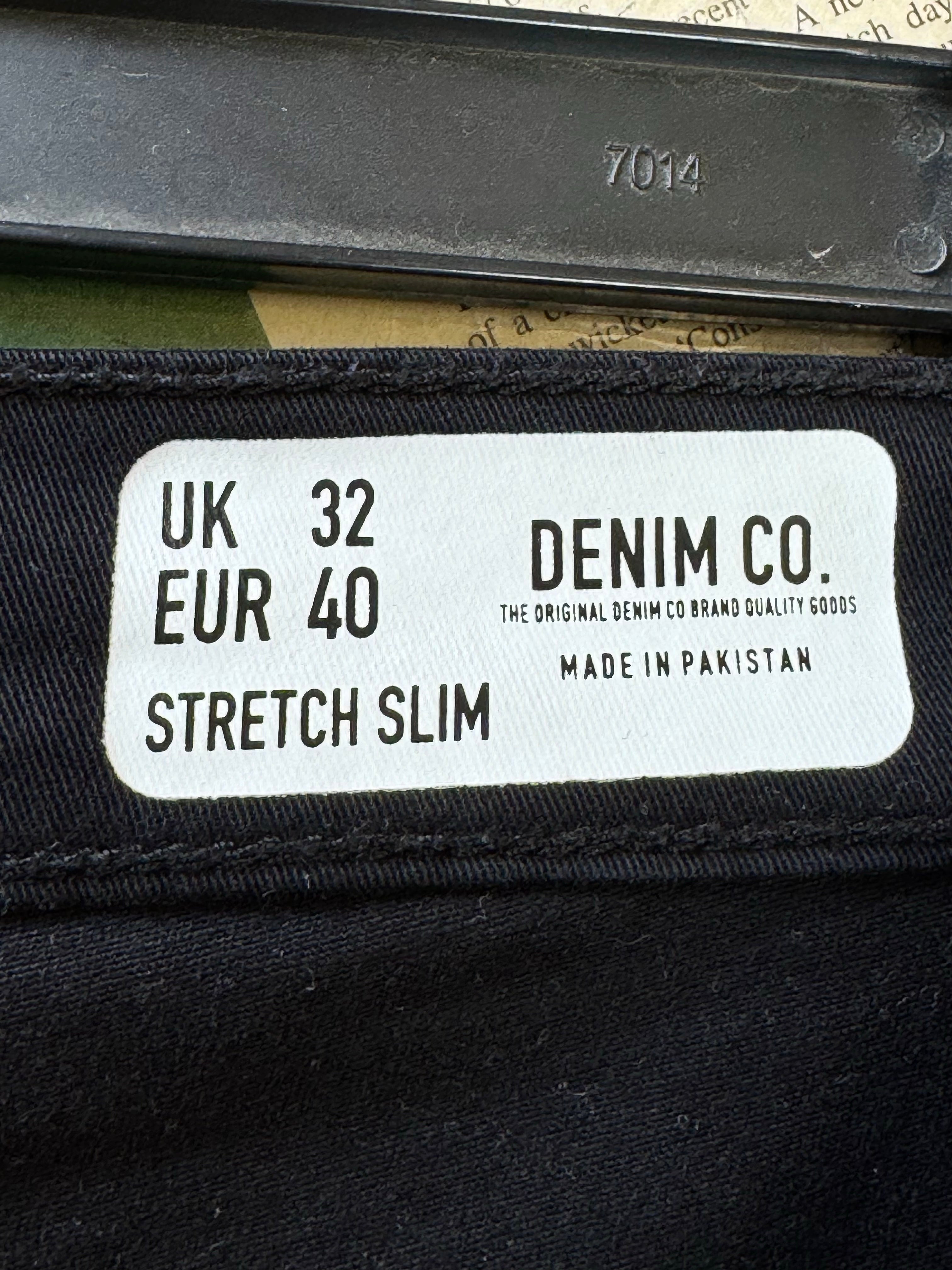 Denim Co.® Waist: 32" | Black | Denim Shorts | Cotton - Elastane | 1659 - Genuine Maal