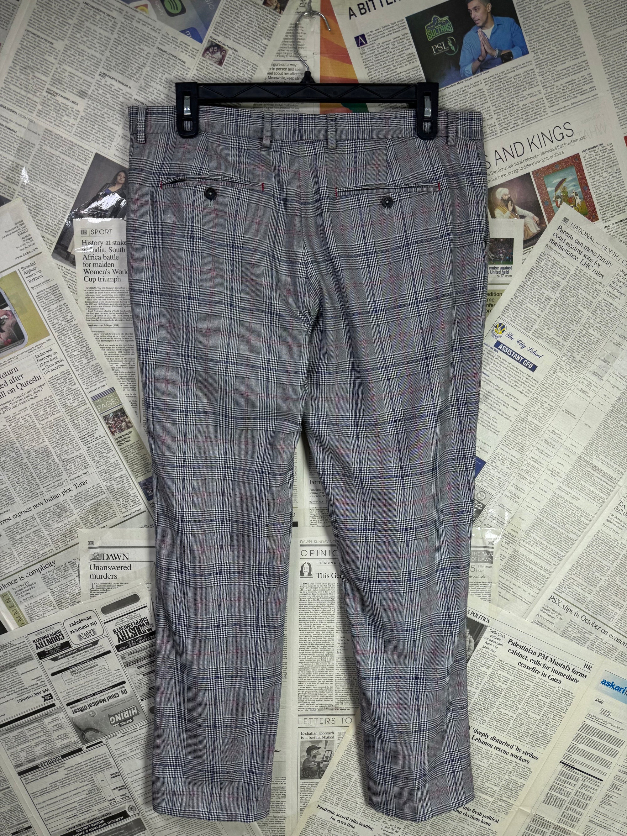 Fisk of Oslo® Waist: 36" | Pant | Fit: Stretch Skinny | Poly - Viscose | 2665 - Genuine Maal