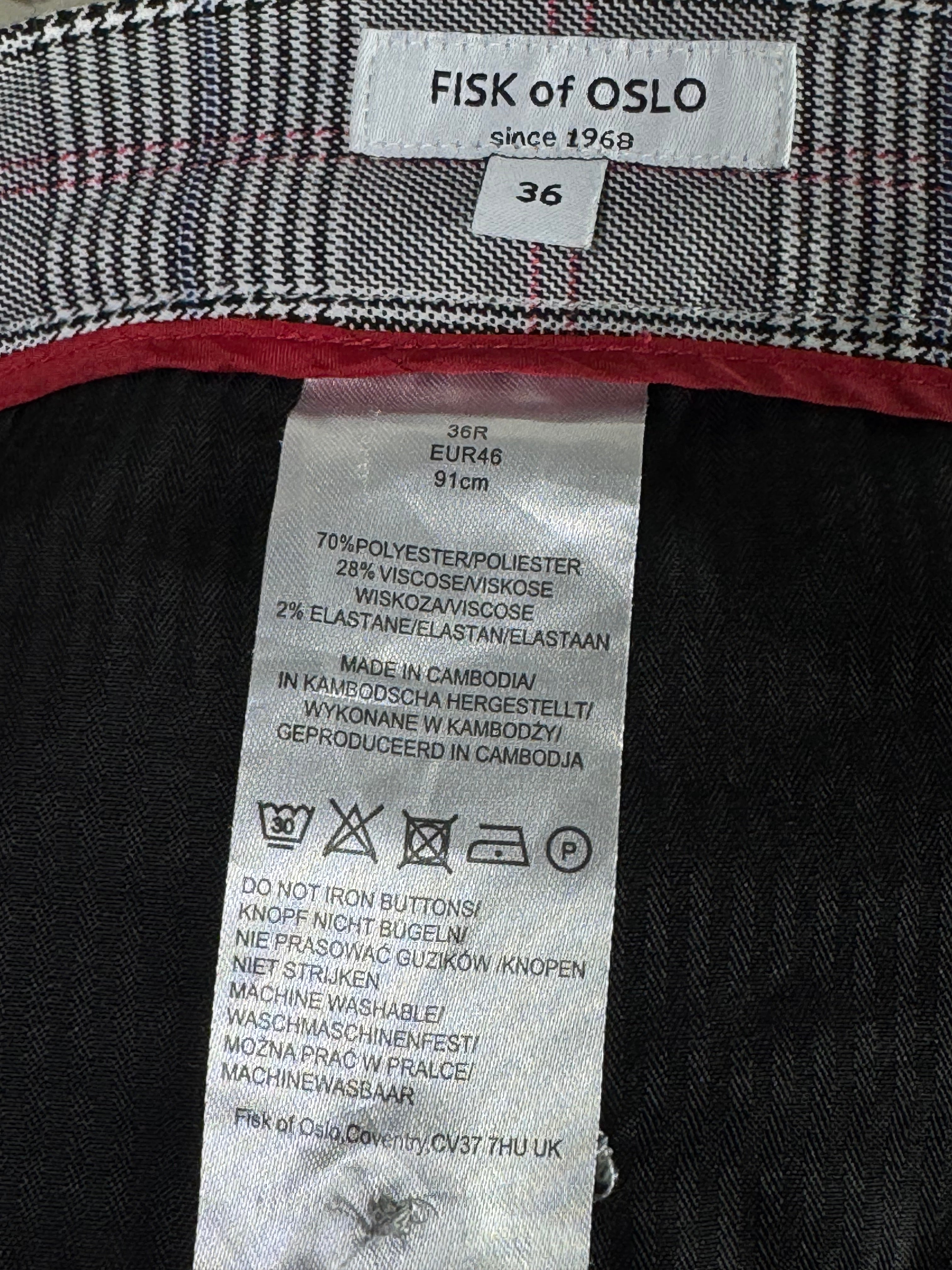 Fisk of Oslo® Waist: 36" | Pant | Fit: Stretch Skinny | Poly - Viscose | 2665 - Genuine Maal