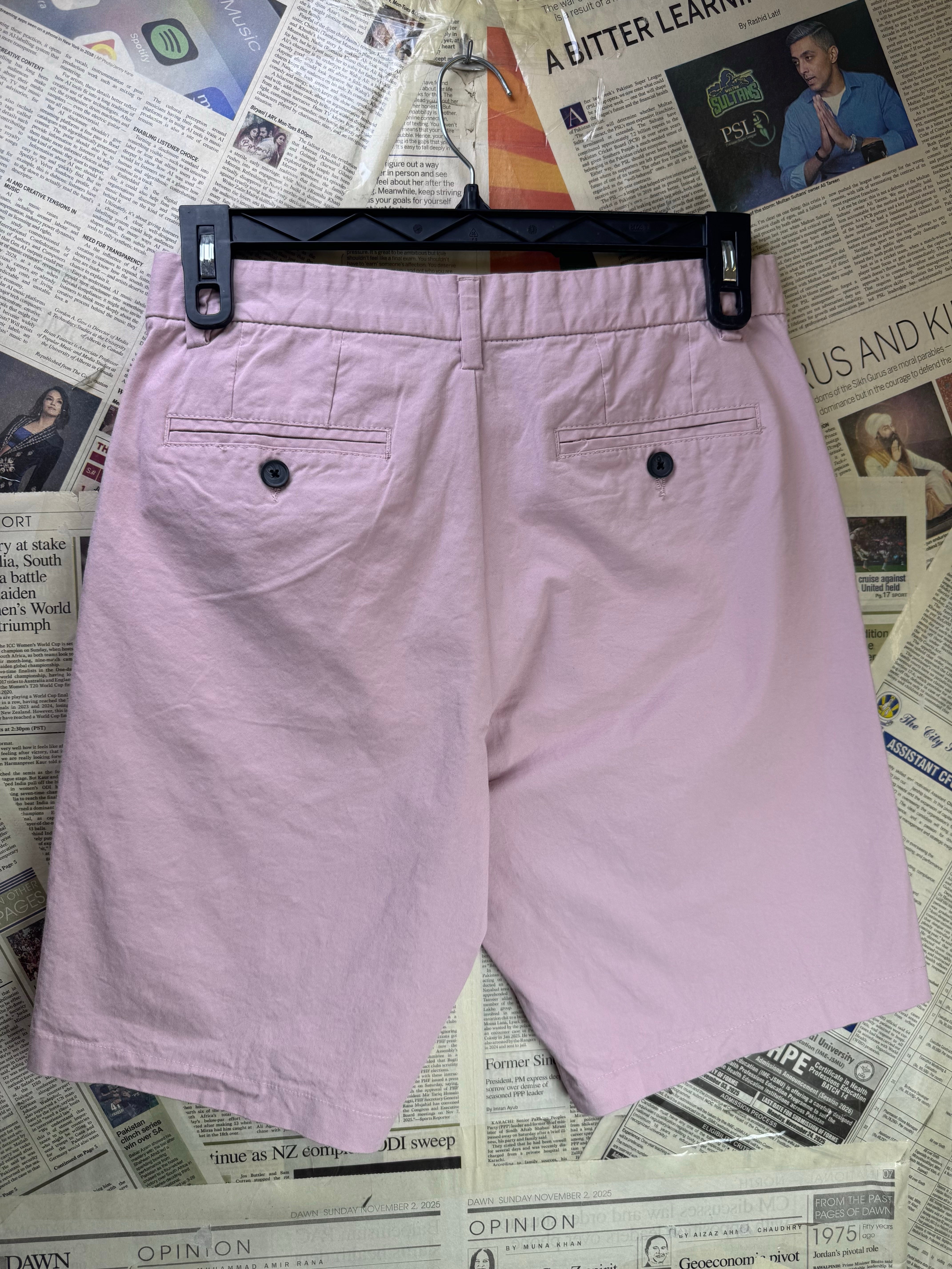 Denim Co.® Waist: 30" | Peach | Chino Shorts | Cotton - Elastane | 1661 - Genuine Maal