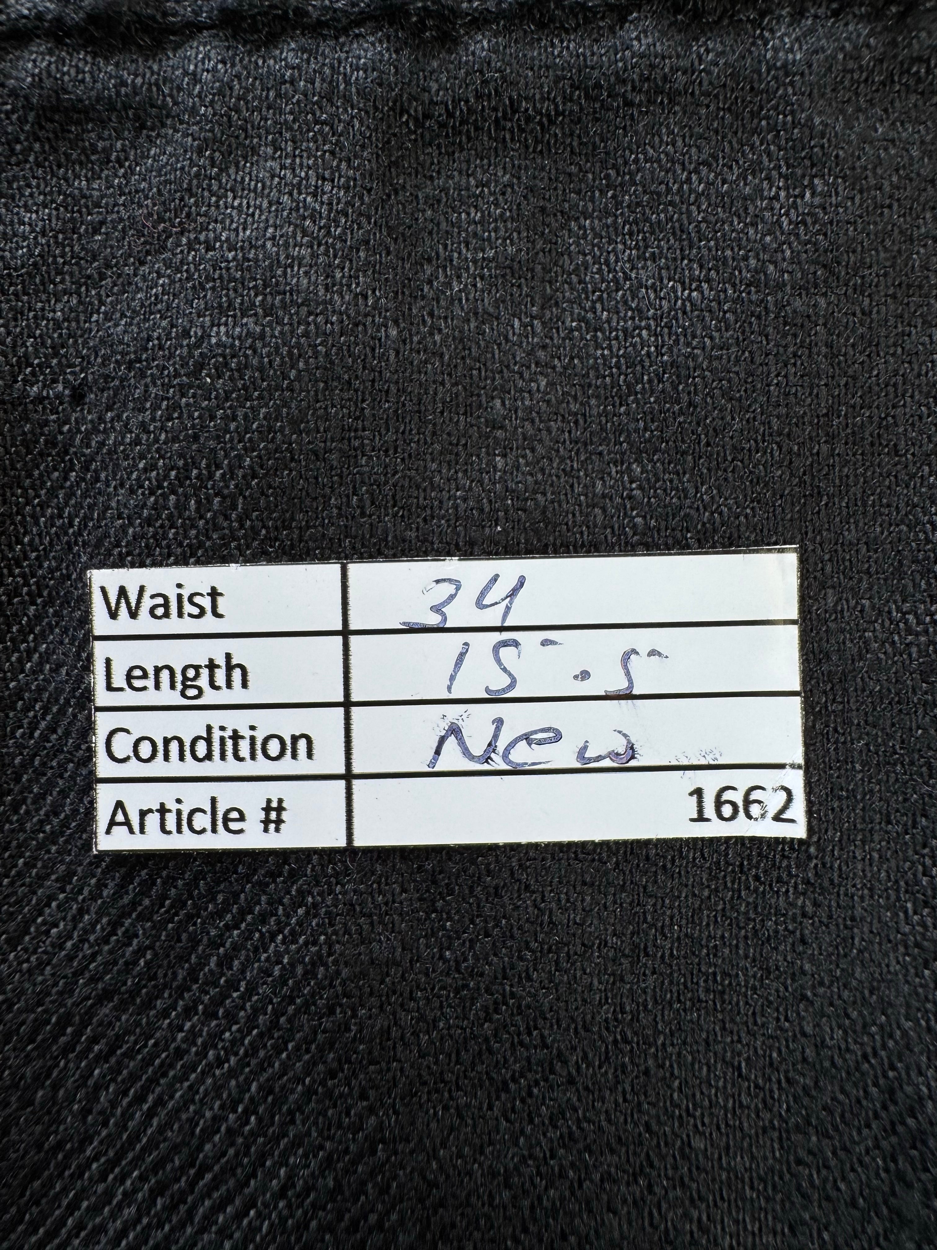 H&M® Waist: 34" | Black | Shorts | 100% Linen | 1662 - Genuine Maal