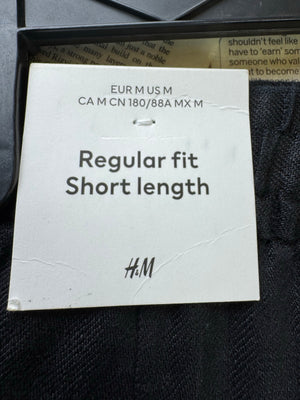 H&M® Waist: 34" | Black | Shorts | 100% Linen | 1662 - Genuine Maal