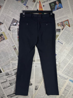 New Look® Waist: 30" | Textured Black | Pant | Poly - Viscose | 960 - Genuine Maal